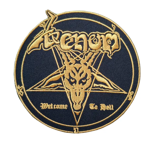 venom-welcome-to-hell-patch-cusson-brod-or image 1