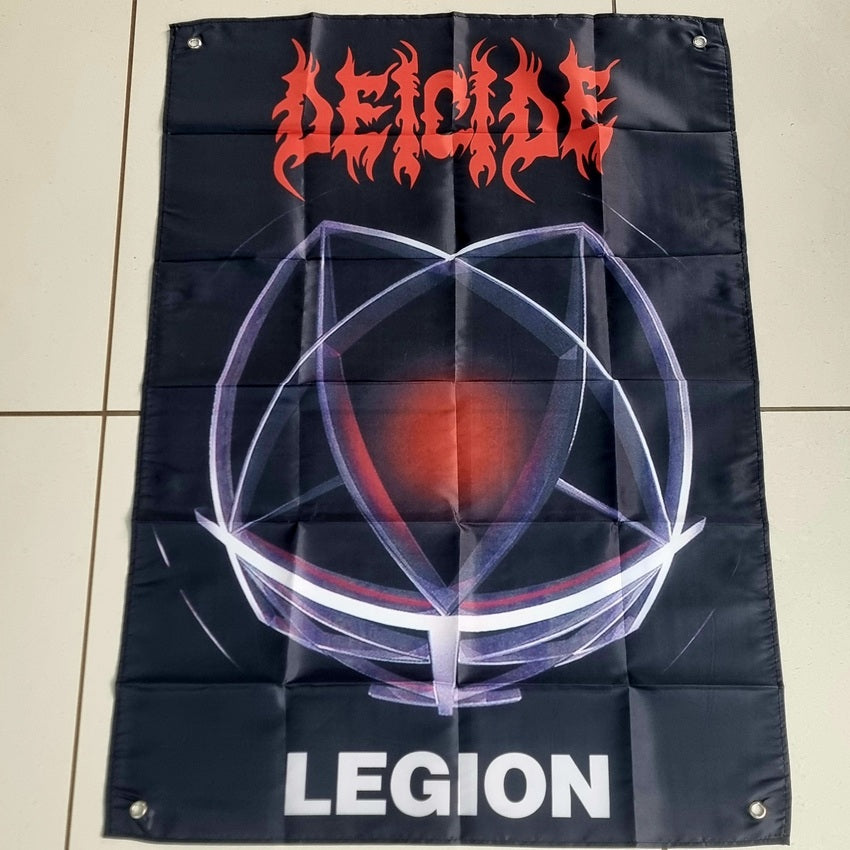 deicide-legion-drapeau-poster-tissu-100x70 image 1