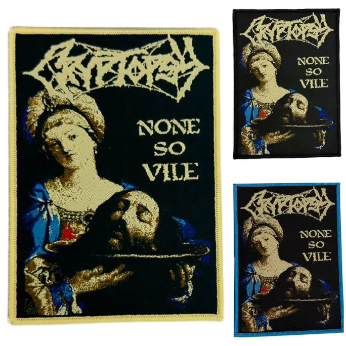 cryptopsy-none-so-vile-patch-tiss-bordure-beige image 1