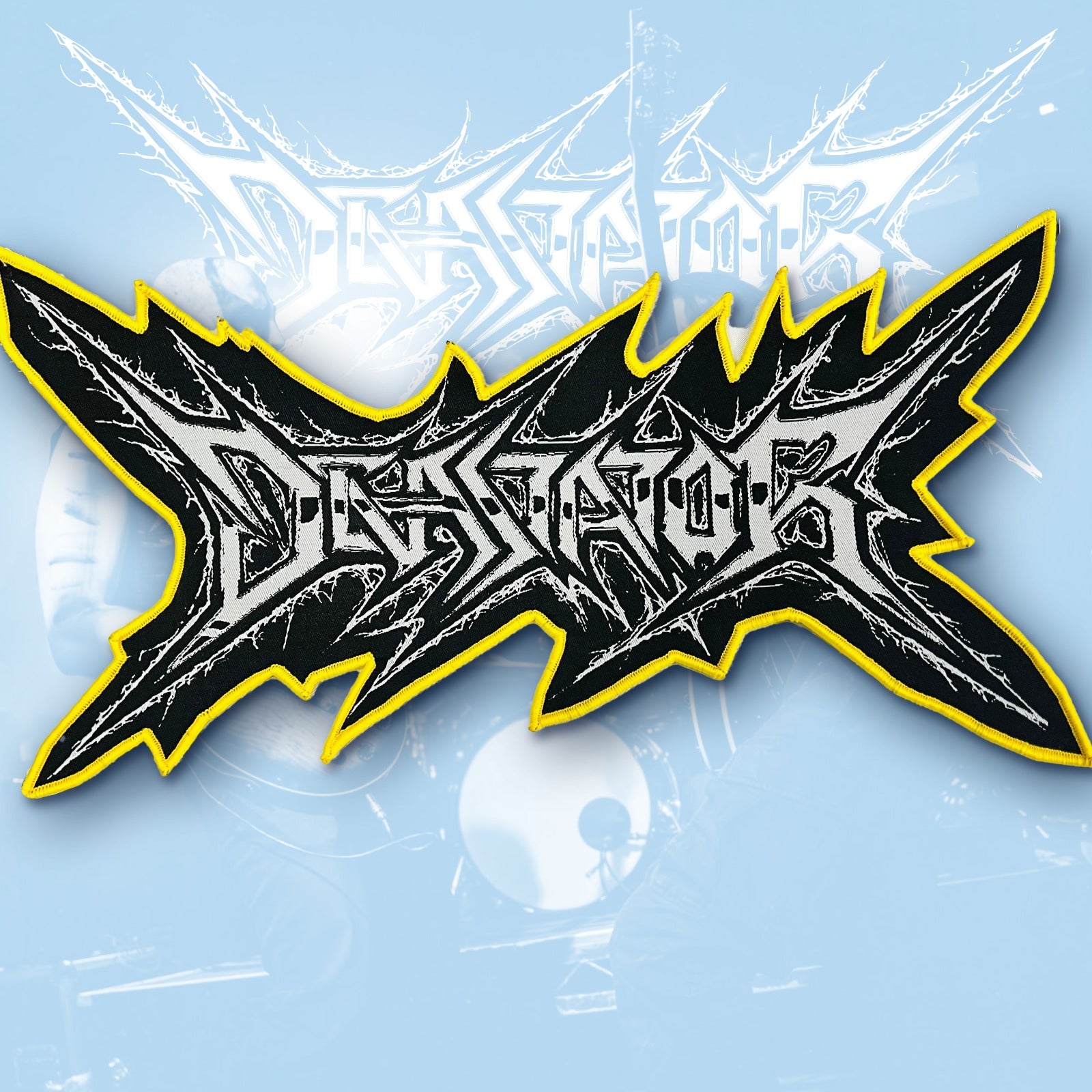 devastator-logo-patch-tiss-oversized-noir-30-cm image 6