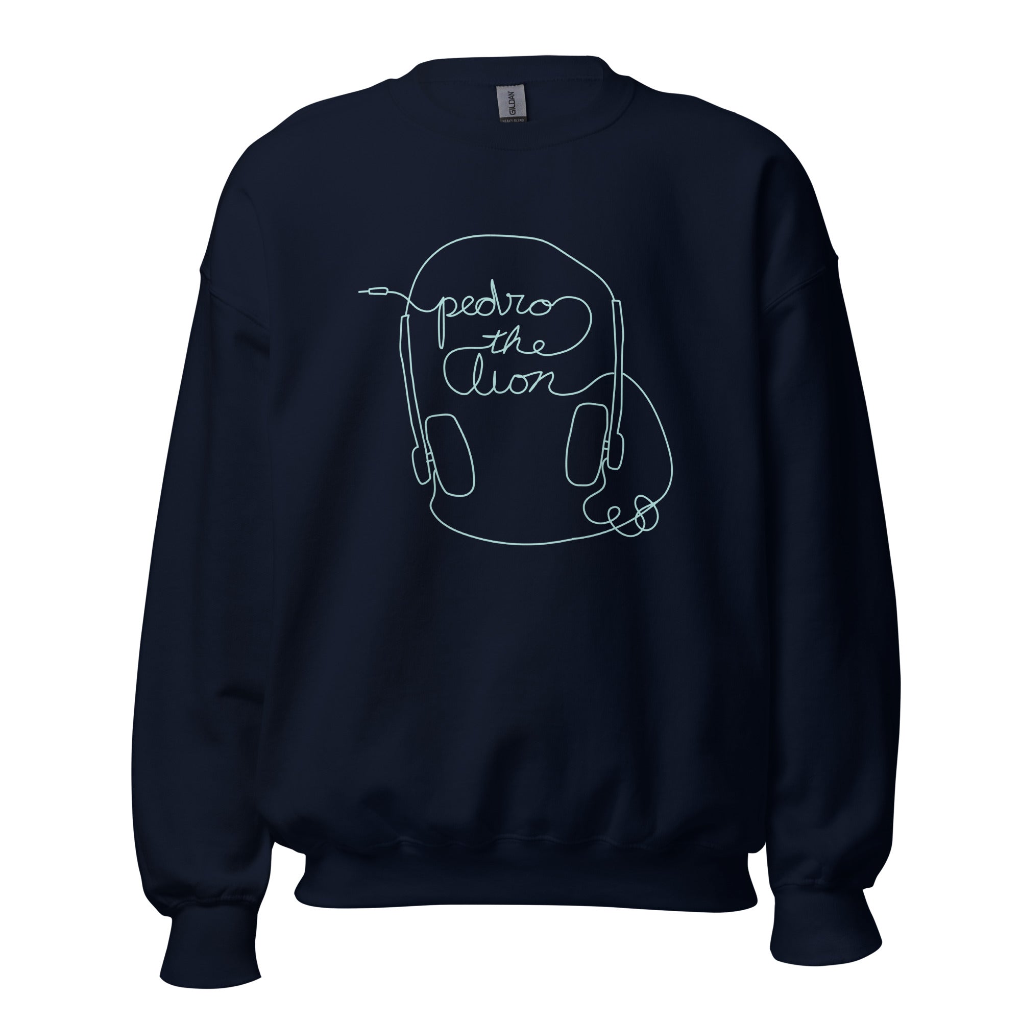 pedro-the-lion-headphones-sweatshirt-noir-coton image 2
