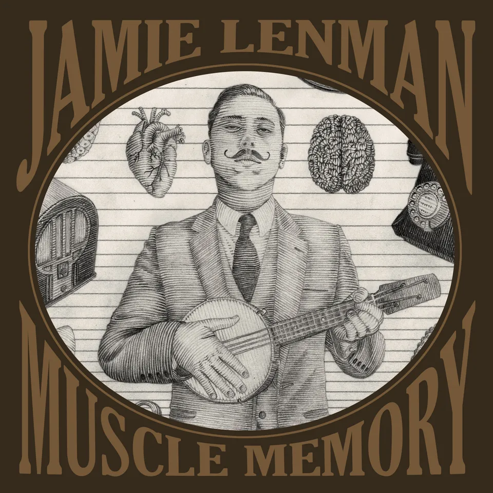 jamie-lenman-muscle-memory-art-print-affiche-30x30 image 1