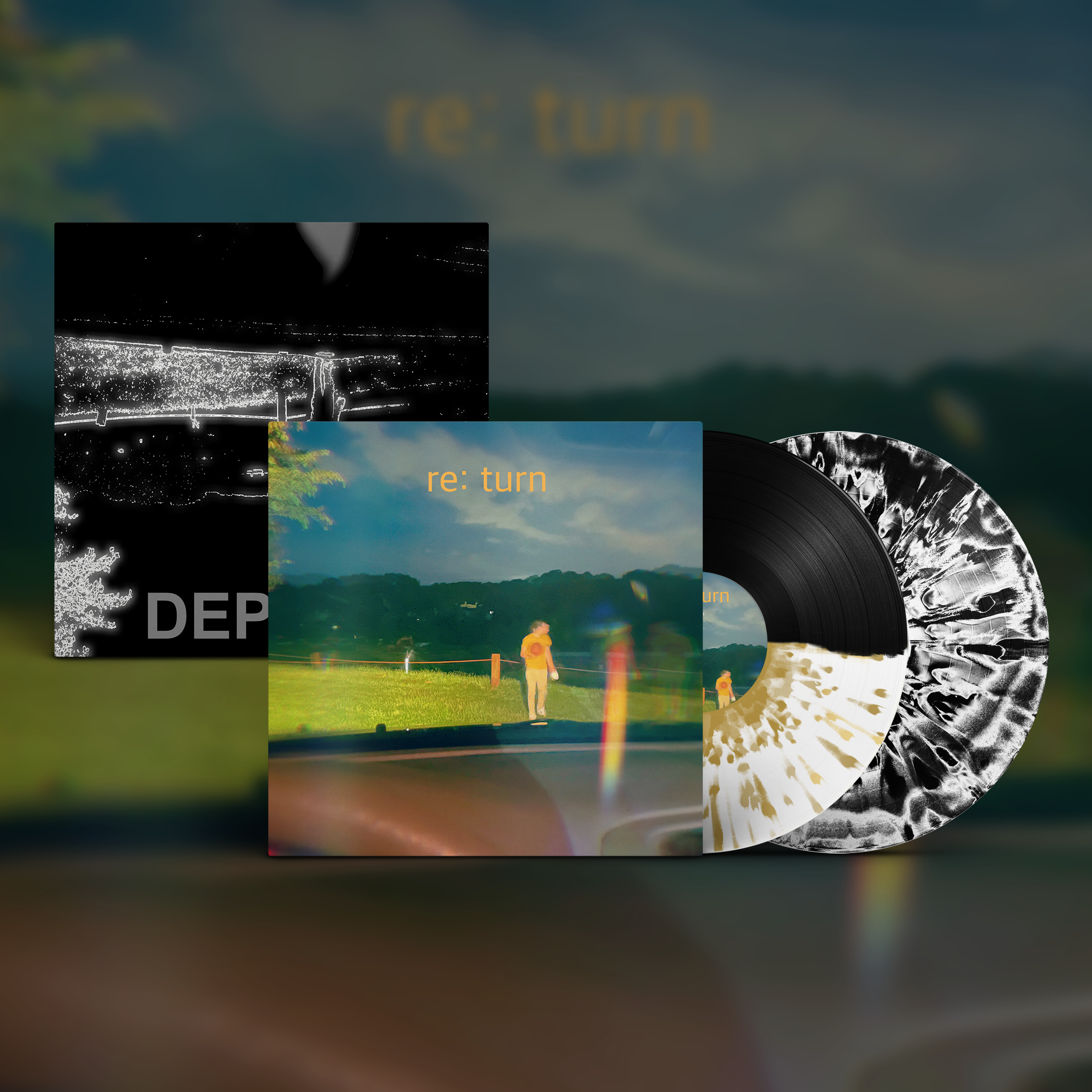 origami-angel-re-turn-vinyle-10-white-black-swirl image 1