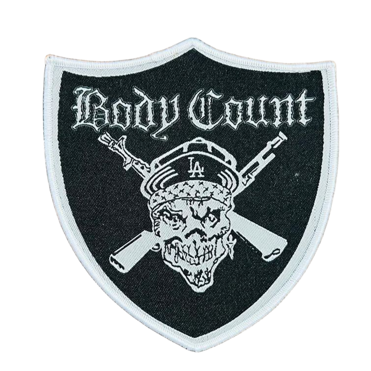 body-count-badge-patch-tiss-bordure-noire image 3