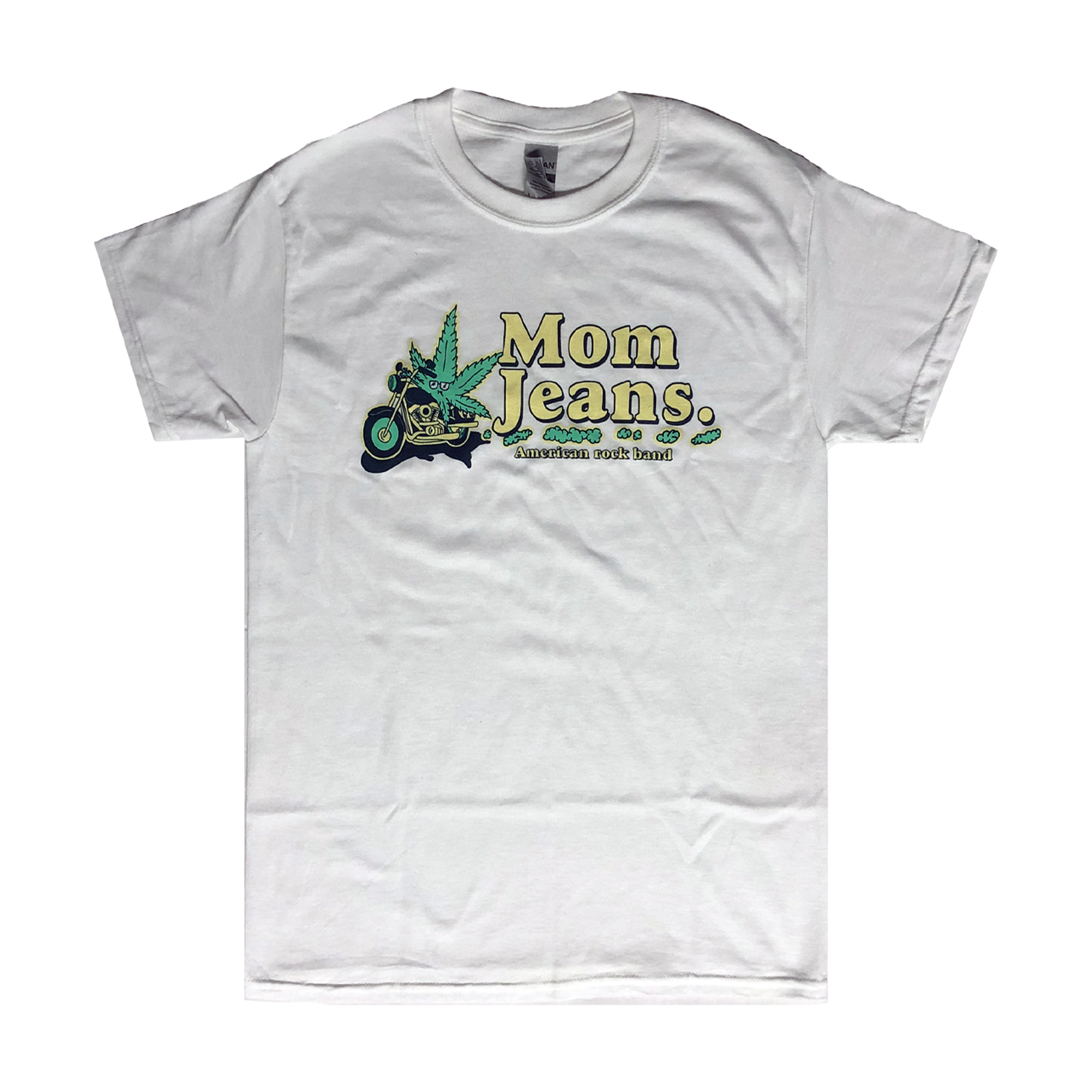 mom-jeans-motorcycle-shirt-t-shirt-blanc-taille-l image 1