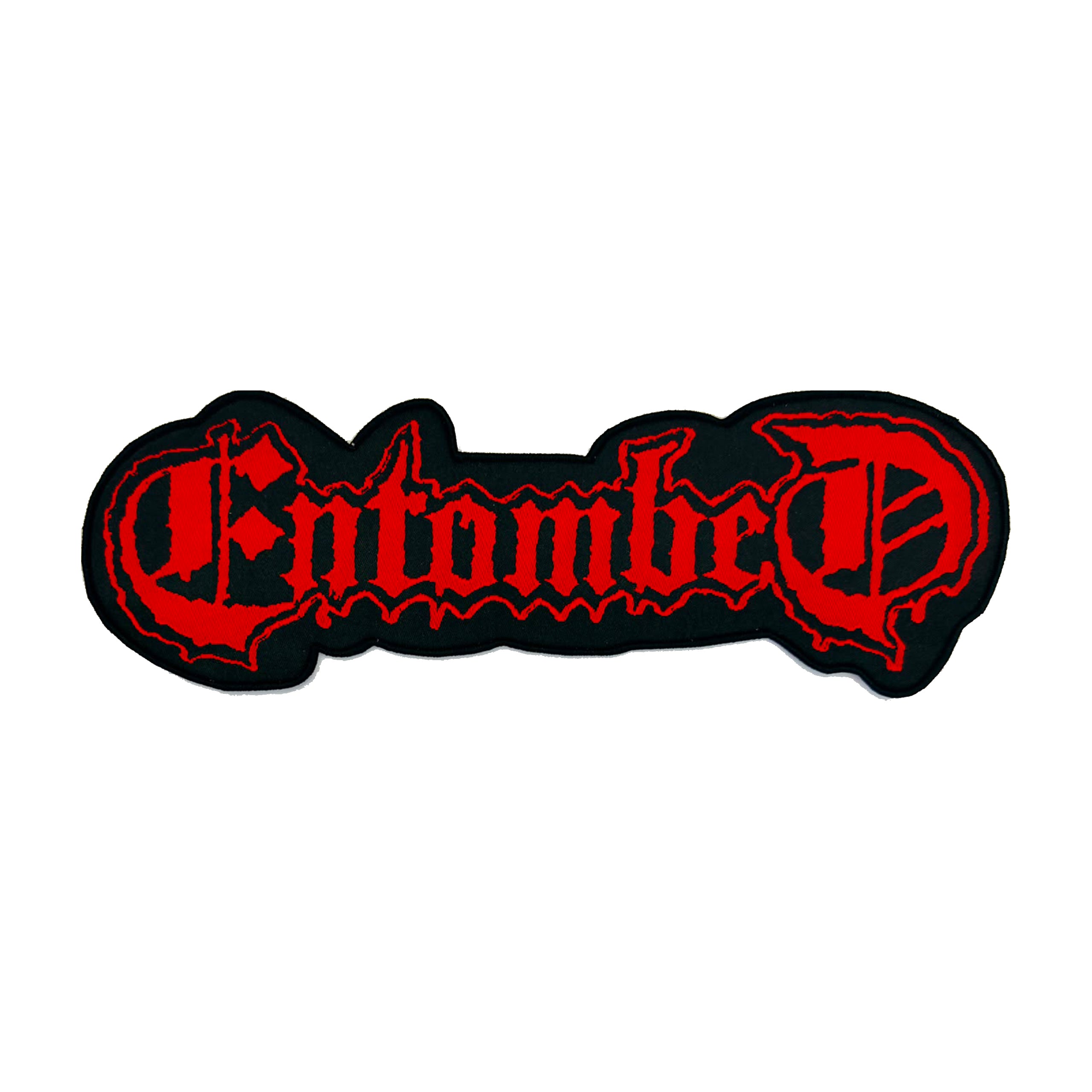 entombed-logo-patch-tiss-oversized-bordure-noire image 2