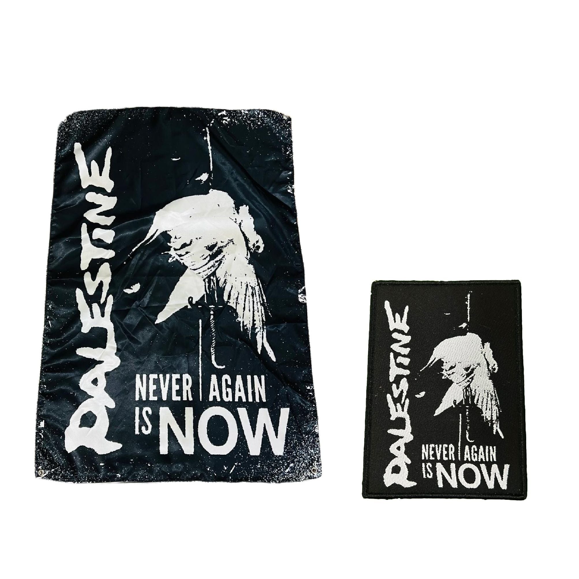 783punx-palestine-never-again-drapeau-mural-patch-tiss image 1