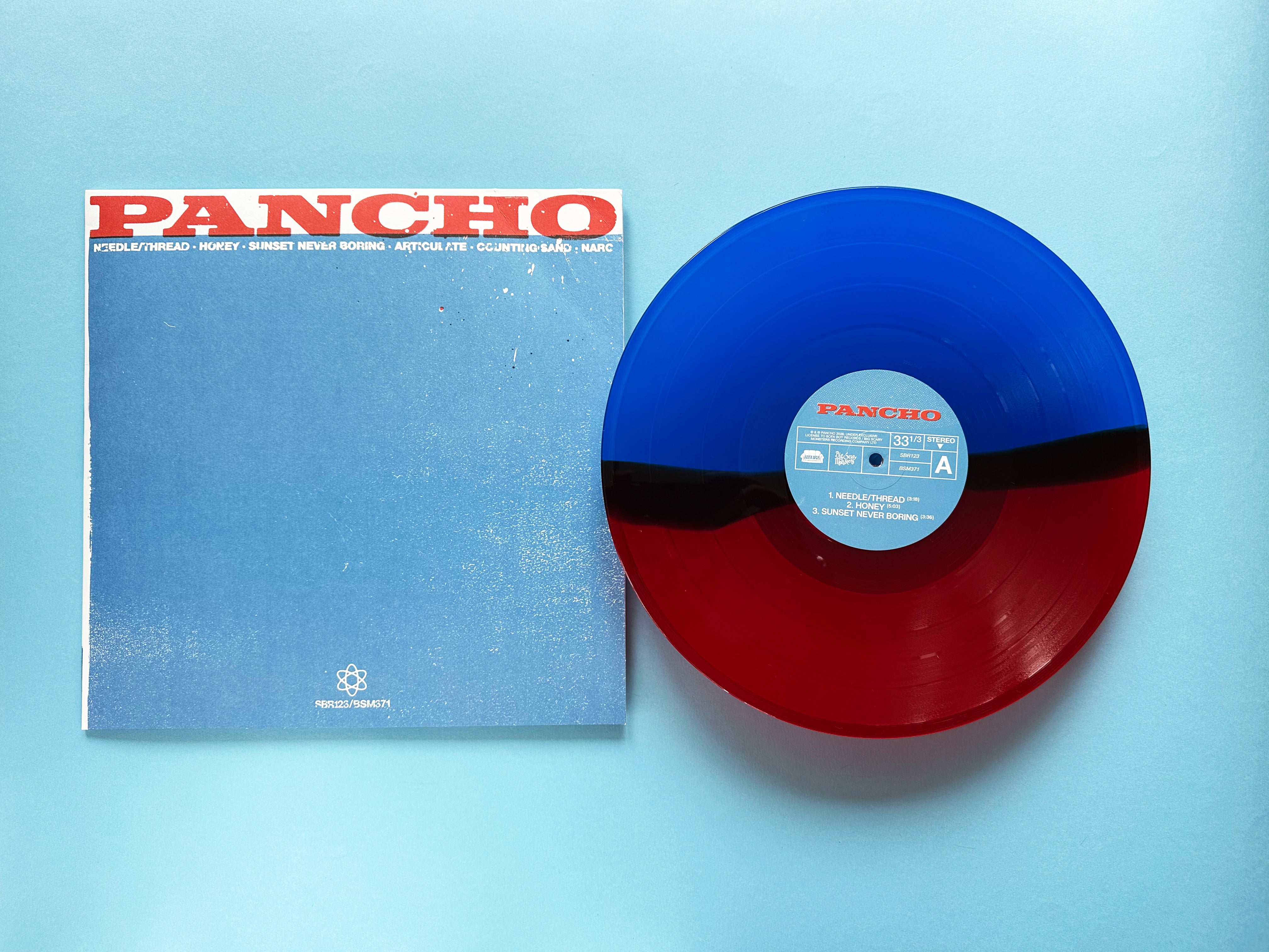 pancho-pancho-ep-vinyle-half-blue-red-lp image 3