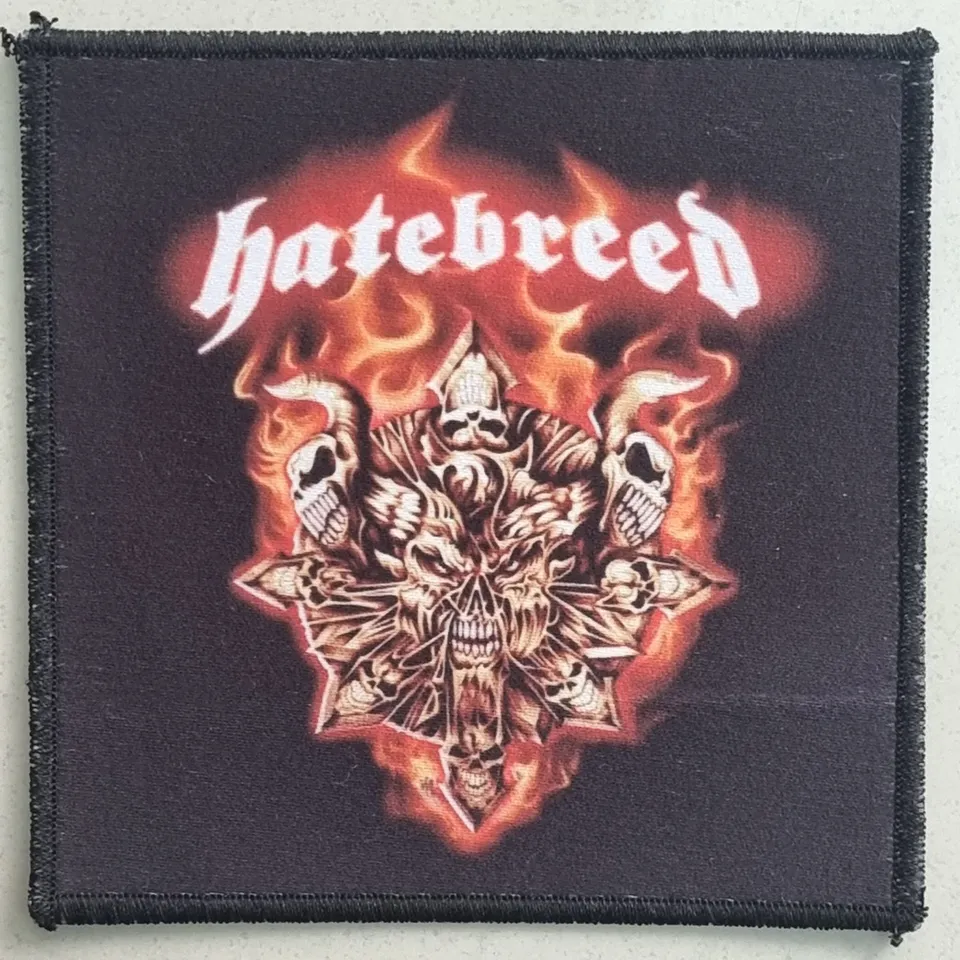 hatebreed-screwface-patch-petit-logo-hardcore image 1