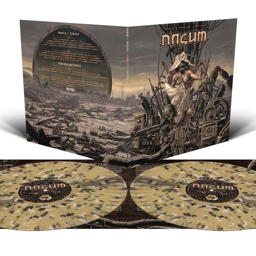 nasum-inhaled-exhaled-revived-vinyle-2lp-dor-splatter image 1