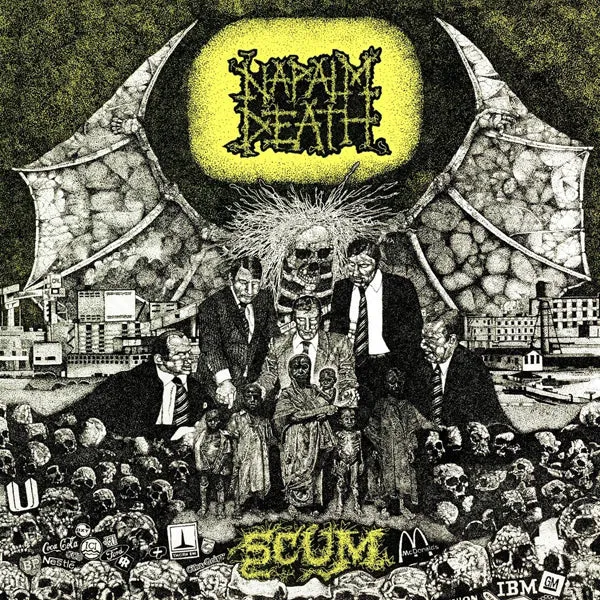 napalm-death-scum-vinyle-blanc-lp-dition-limit-e-300 image 1