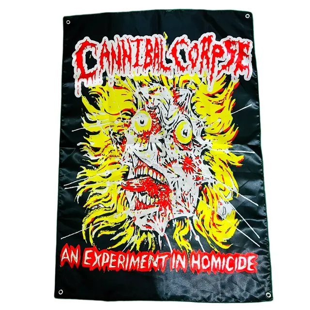 cannibal-corpse-an-experiment-drapeau-mural-100x70 image 1