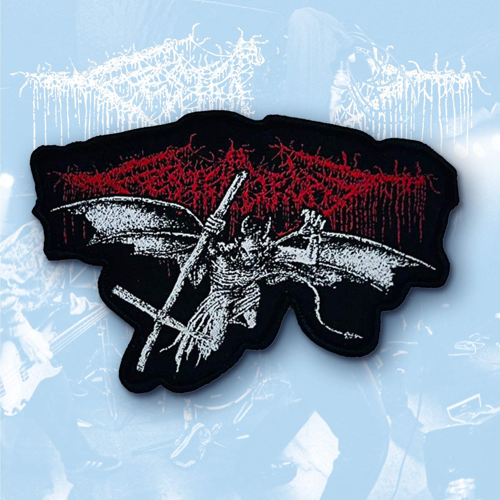 783punx-festerdecay-fall-in-grind-patch-tiss-bordure-noire image 2