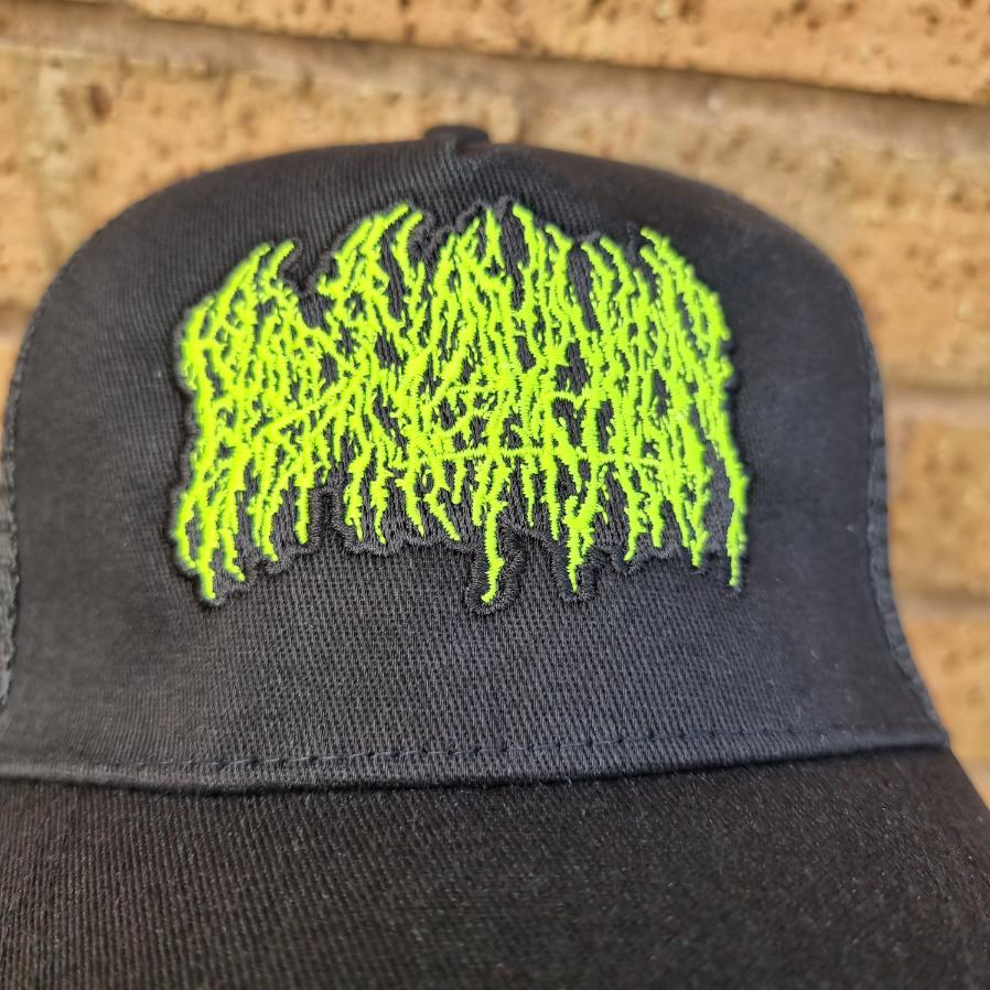 blood-incantation-casquette-trucker-logo-phosphorescent image 4