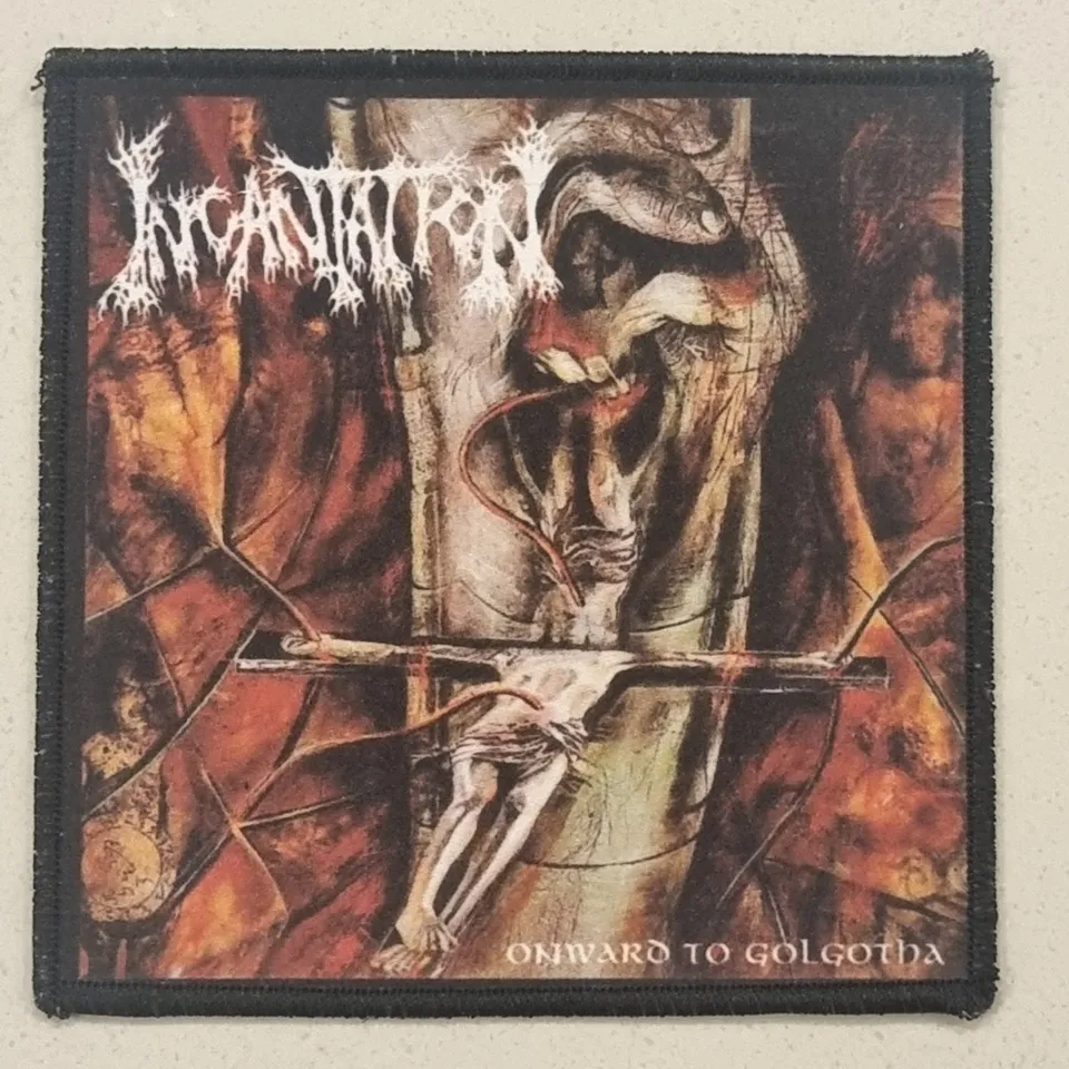 incantation-onward-to-golgotha-patch-petit-format-thermocollant image 1
