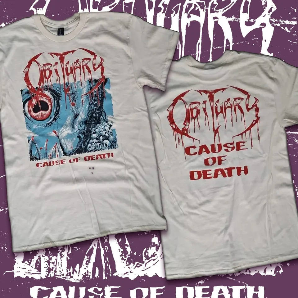 783punx-obituary-cause-of-death-t-shirt-coton-death-metal image 1