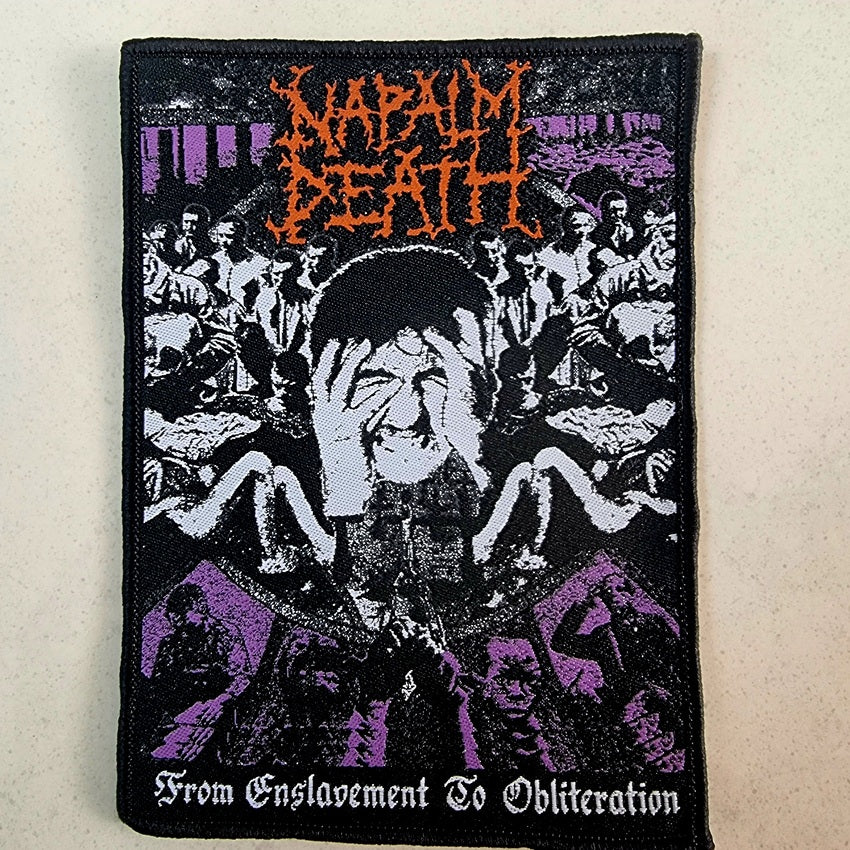 napalm-death-from-enslavement-to-obliteration-patch-tiss-petit image 1