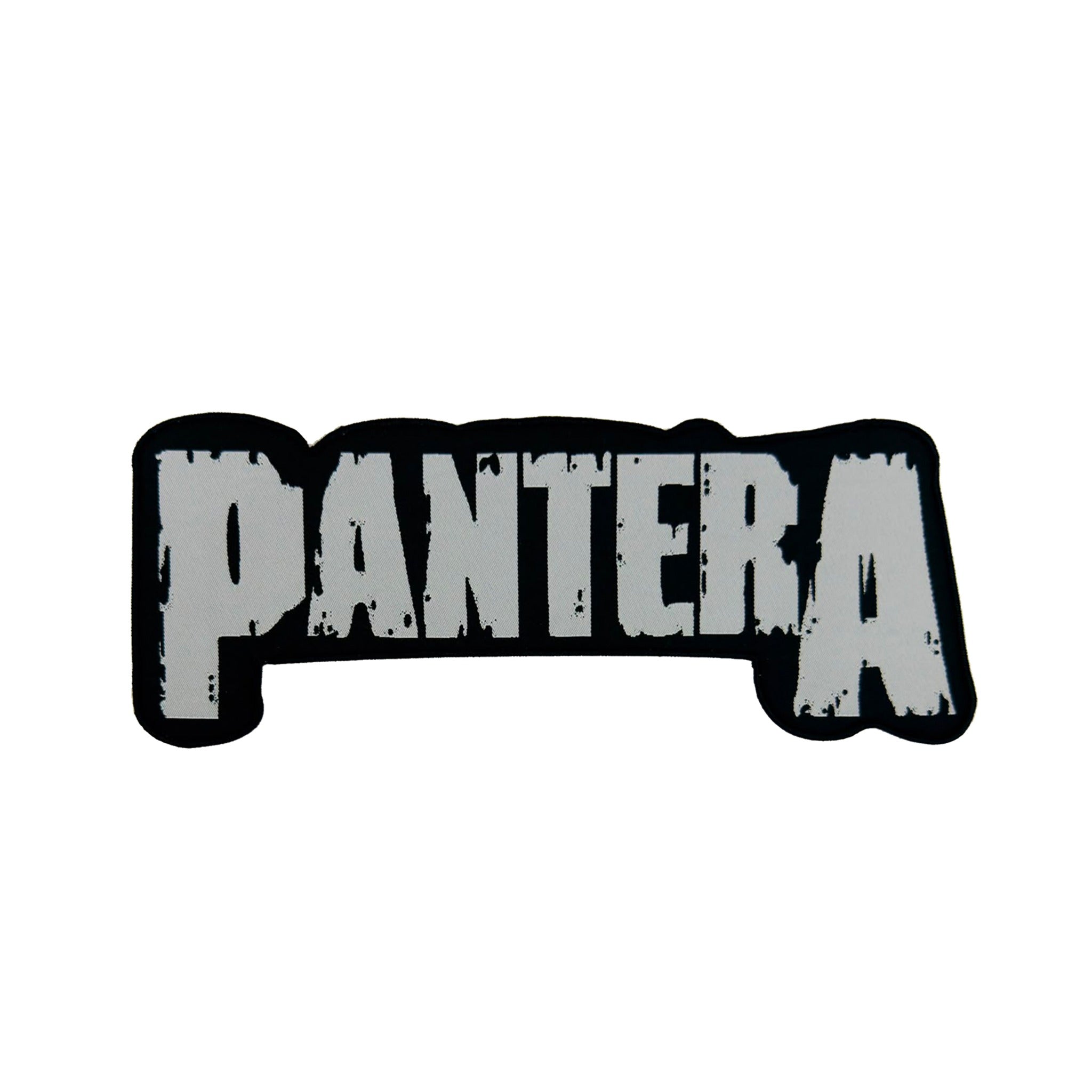 783punx-patch-pantera-logo-surdimensionn-tiss-bordure-noire image 2
