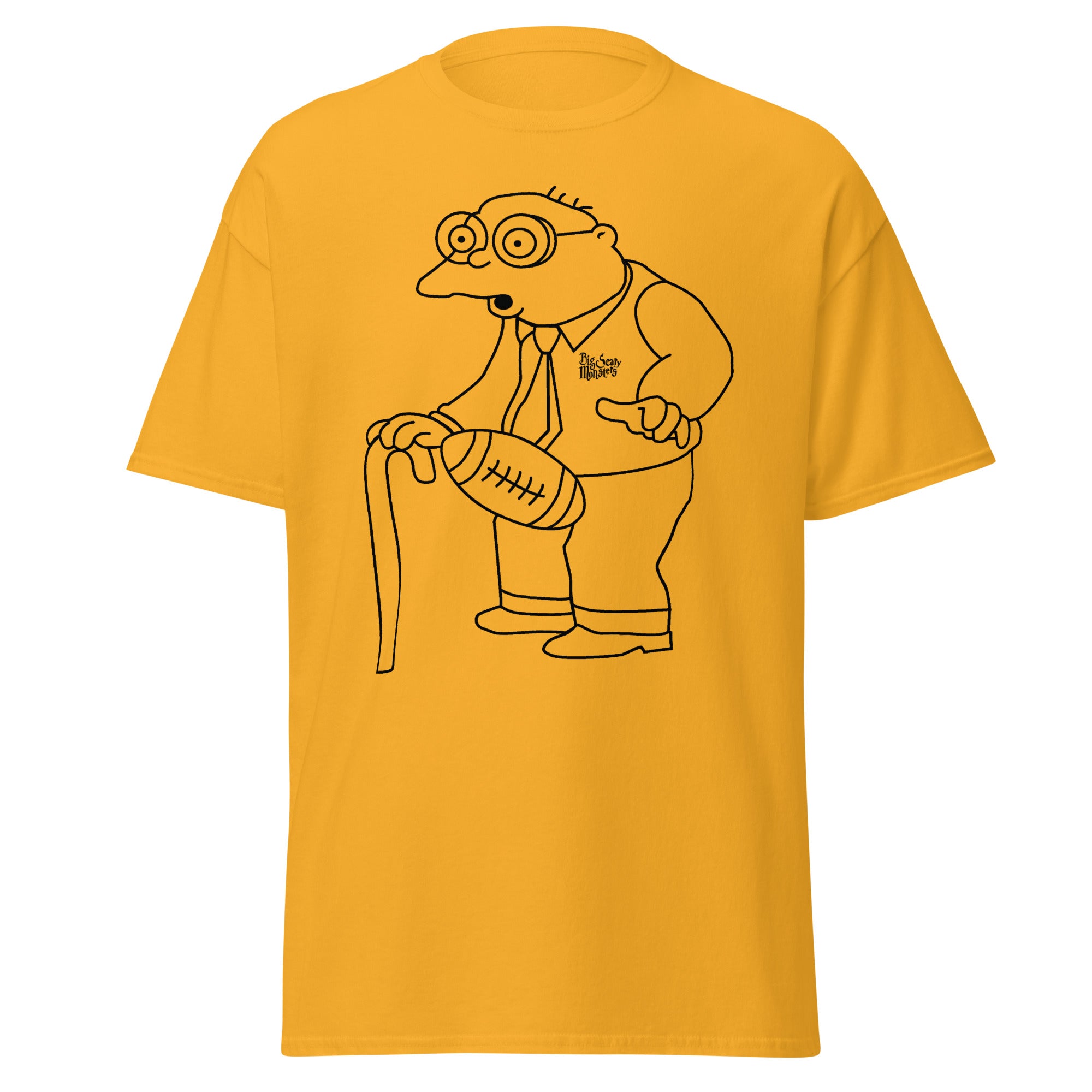 man-hit-by-football-t-shirt-noir-coton-taille-l image 7