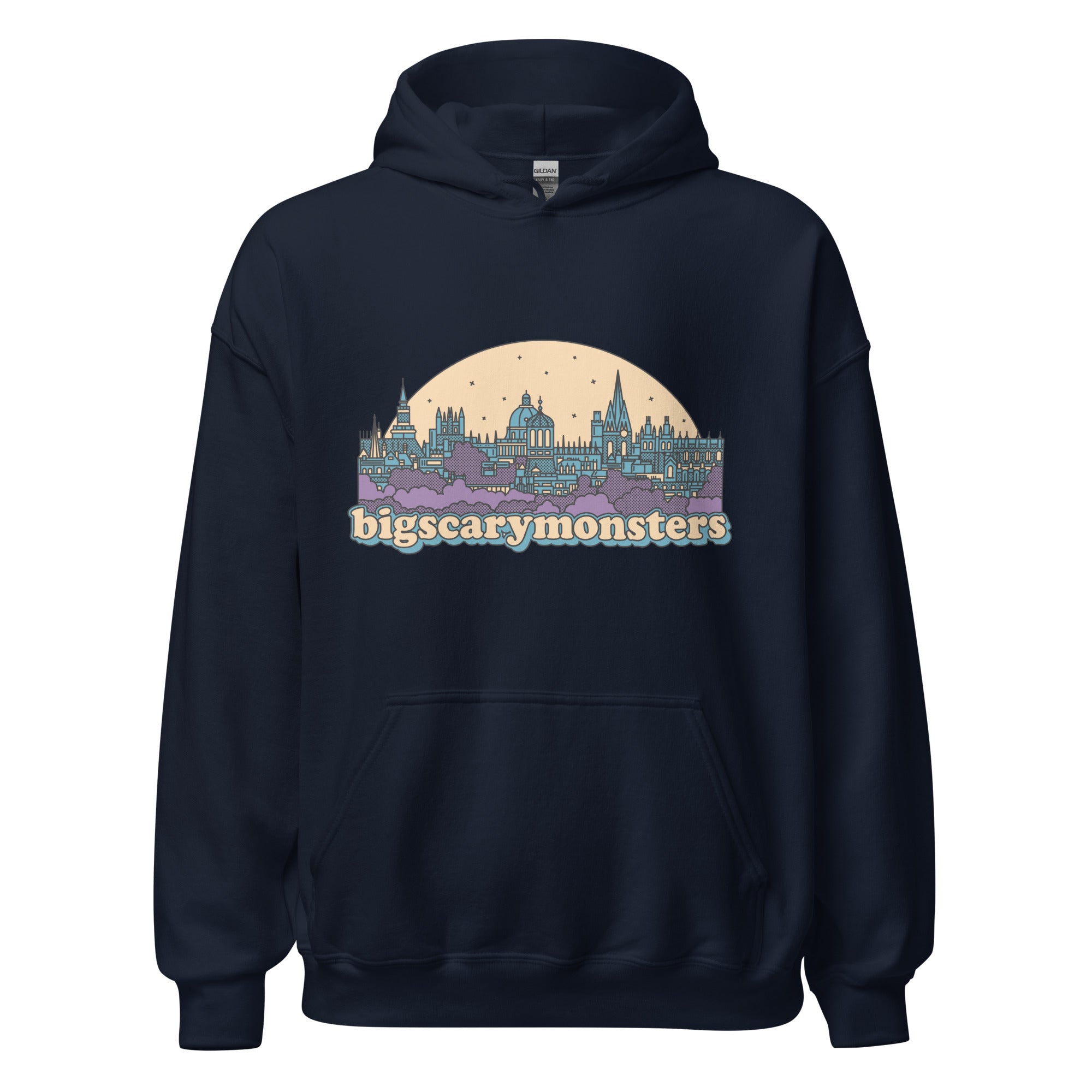 bsm-city-hoodie-sweat-capuche-coton-noir-taille-m image 2