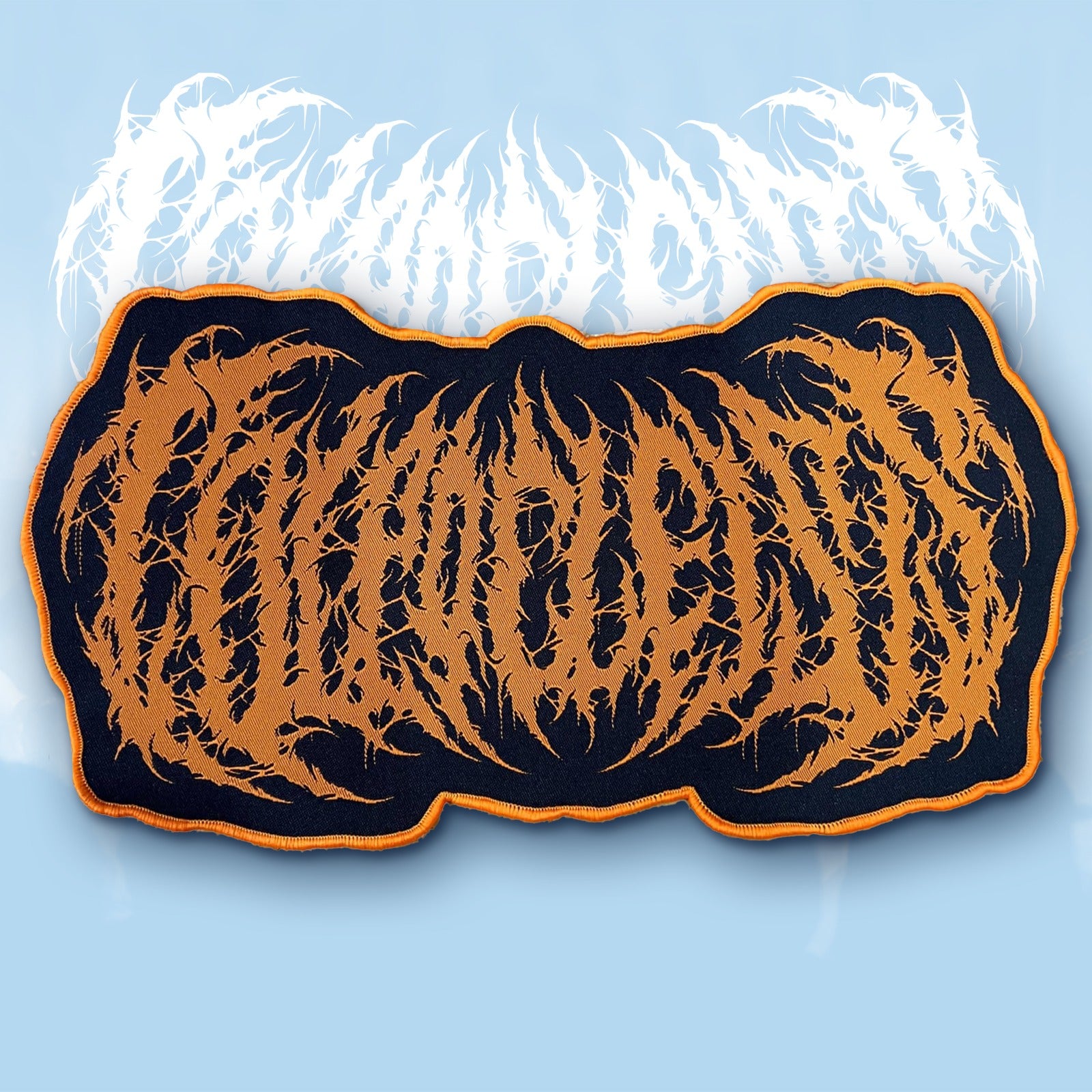 783punx-oversized-patch-colpocleisis-logo-cusson-tiss-bordure-noire image 3