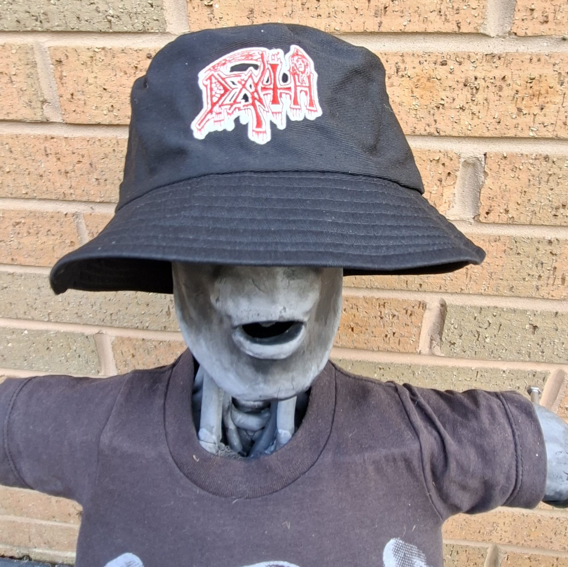 death-logo-bob-bucket-hat-brod-phosphorescent-taille-unique image 2