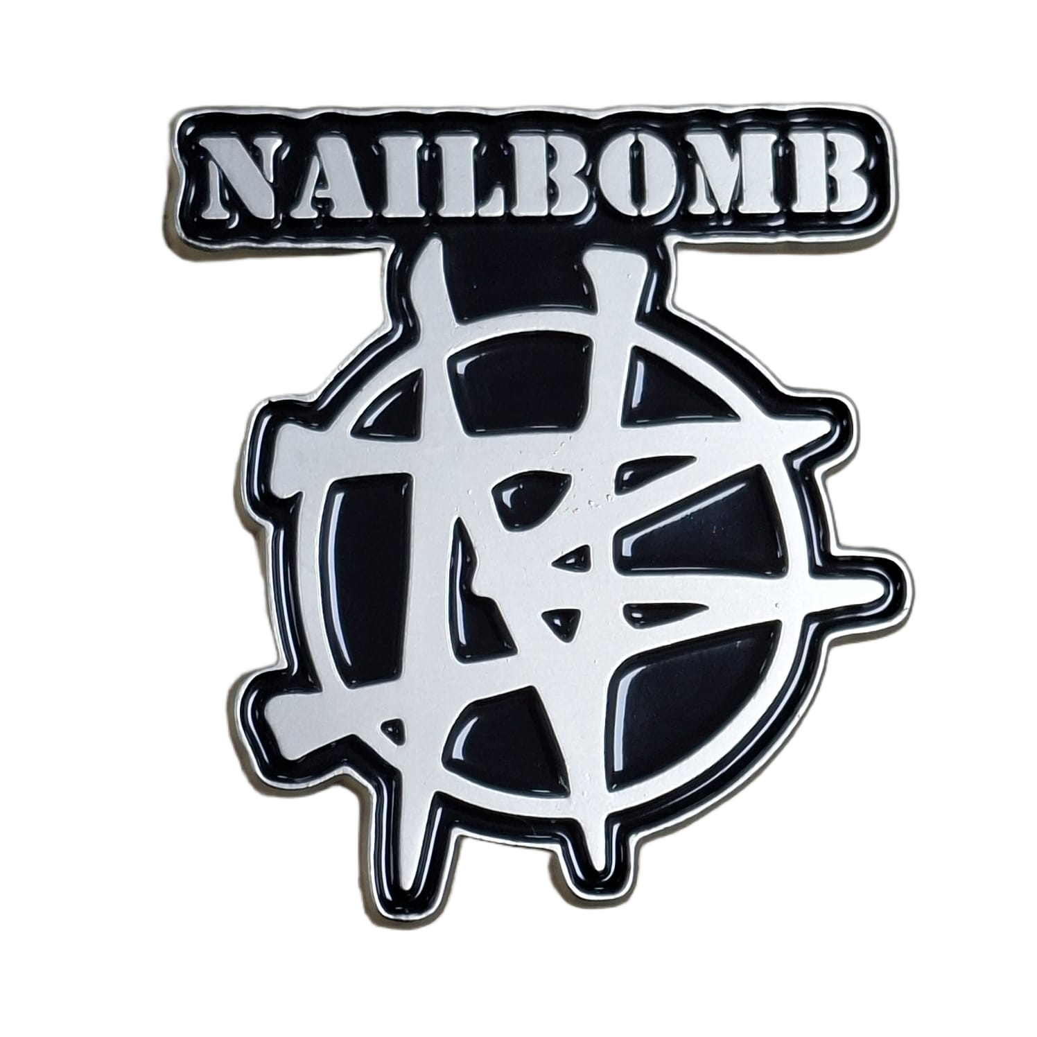 783punx-enamel-pins-nailbomb-logo-pin-s-nickel-mat image 2