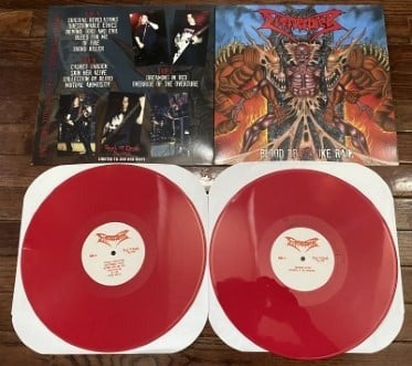 dismember-blood-drips-like-rain-2lp-vinyle-rouge image 2