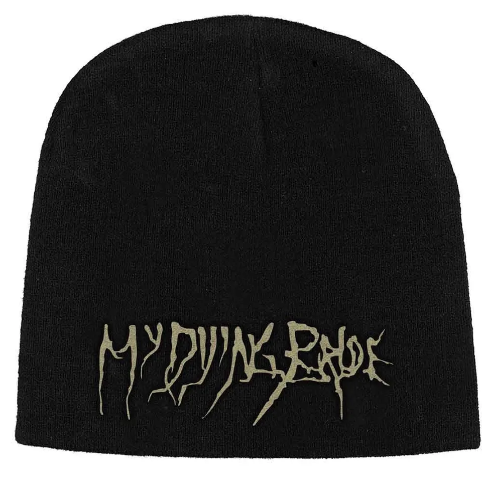 my-dying-bride-logo-bonnet-beanie-brod-noir image 1