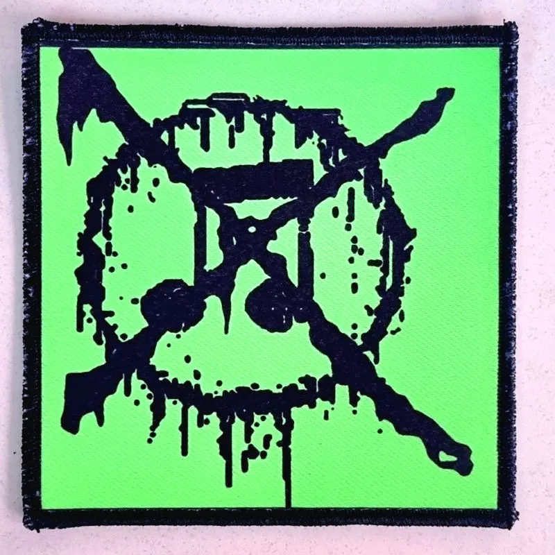 noise-not-music-cusson-patch-tiss-vert-fluo image 1
