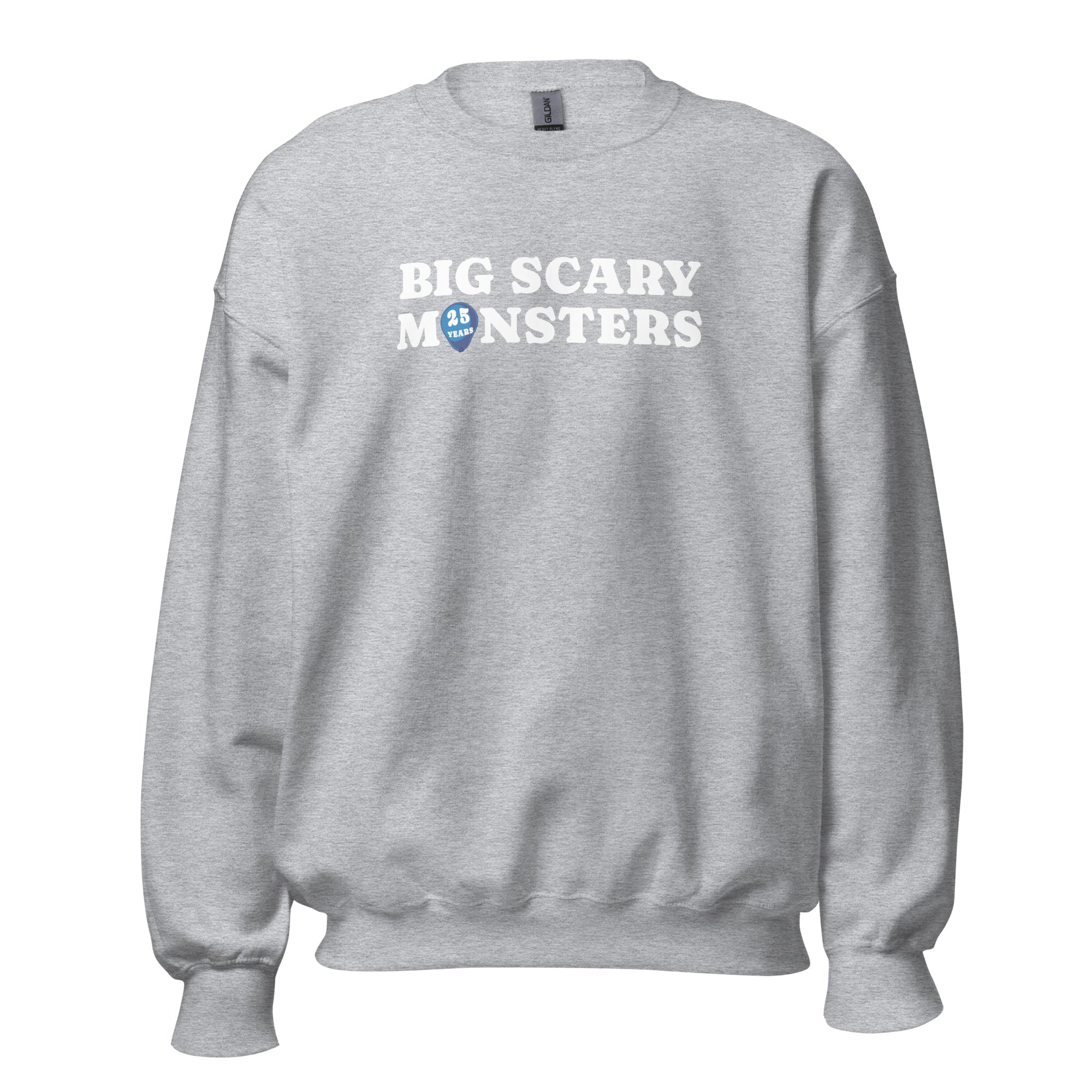 big-scary-monsters-bsm-25th-birthday-sweat-noir-ballon image 1