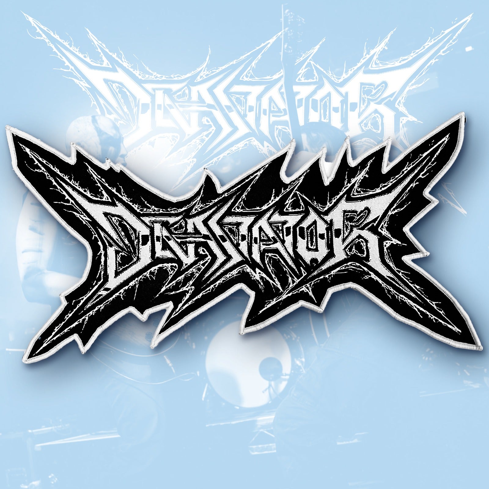 devastator-logo-patch-tiss-oversized-noir-30-cm image 8