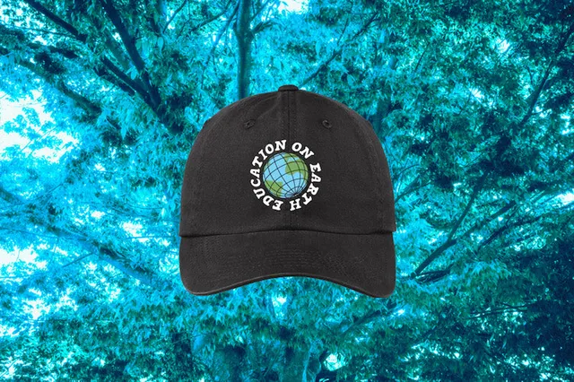 oldsoul-education-on-earth-casquette-brod-e-taille-unique image 1