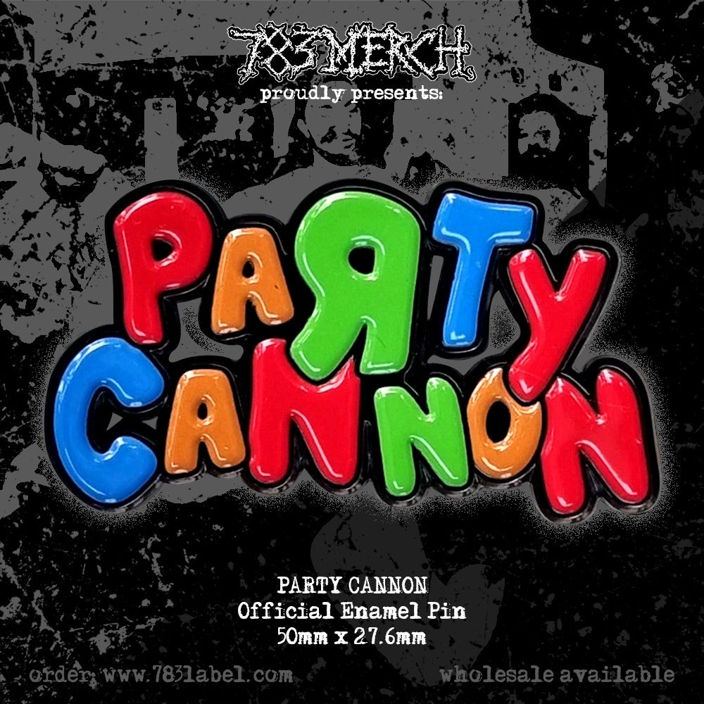 783punx-party-cannon-pin-s-mail-phosphorescent image 4