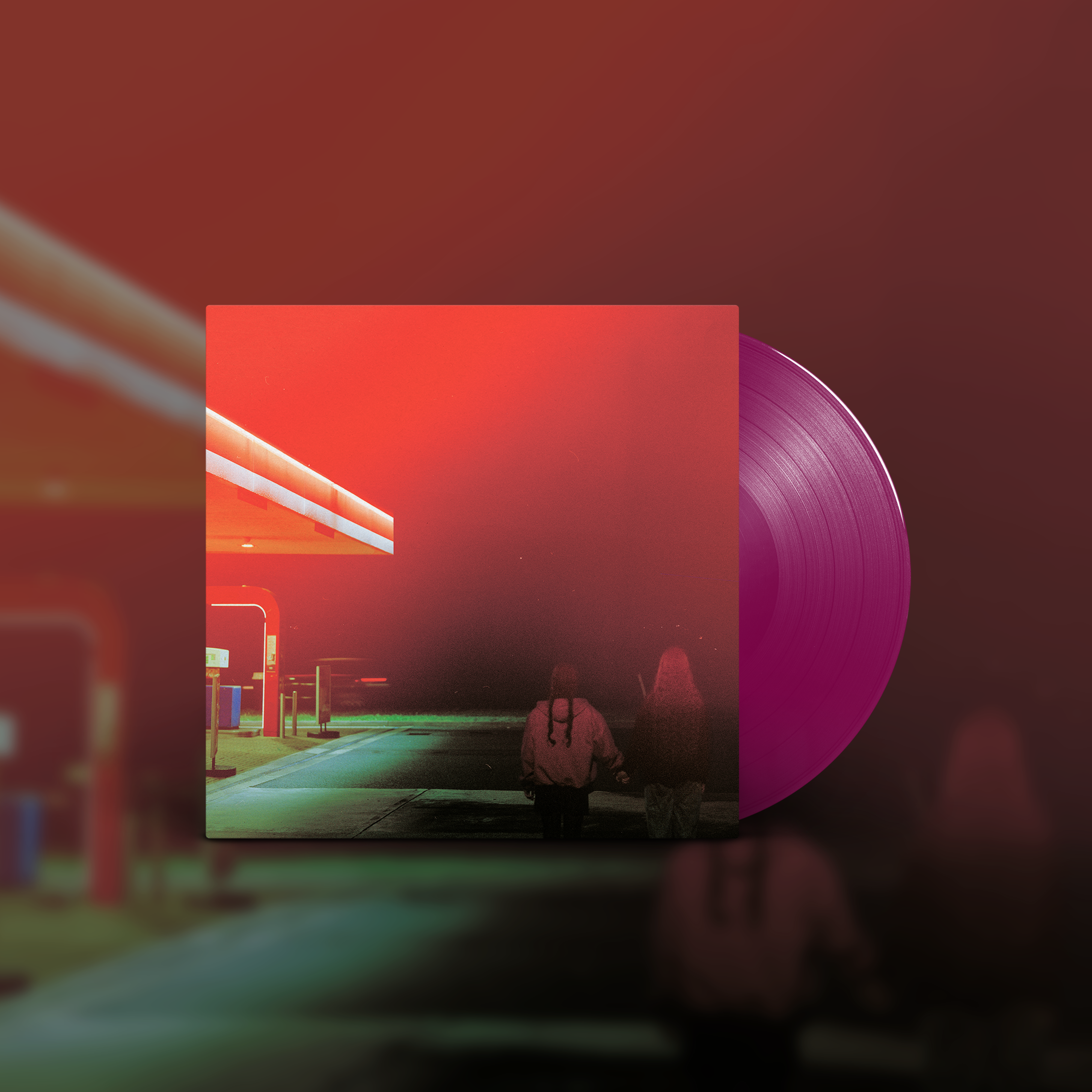 gaffa-tape-sandy-hold-my-hand-god-damn-it-vinyle-lp-violet-opaque image 3
