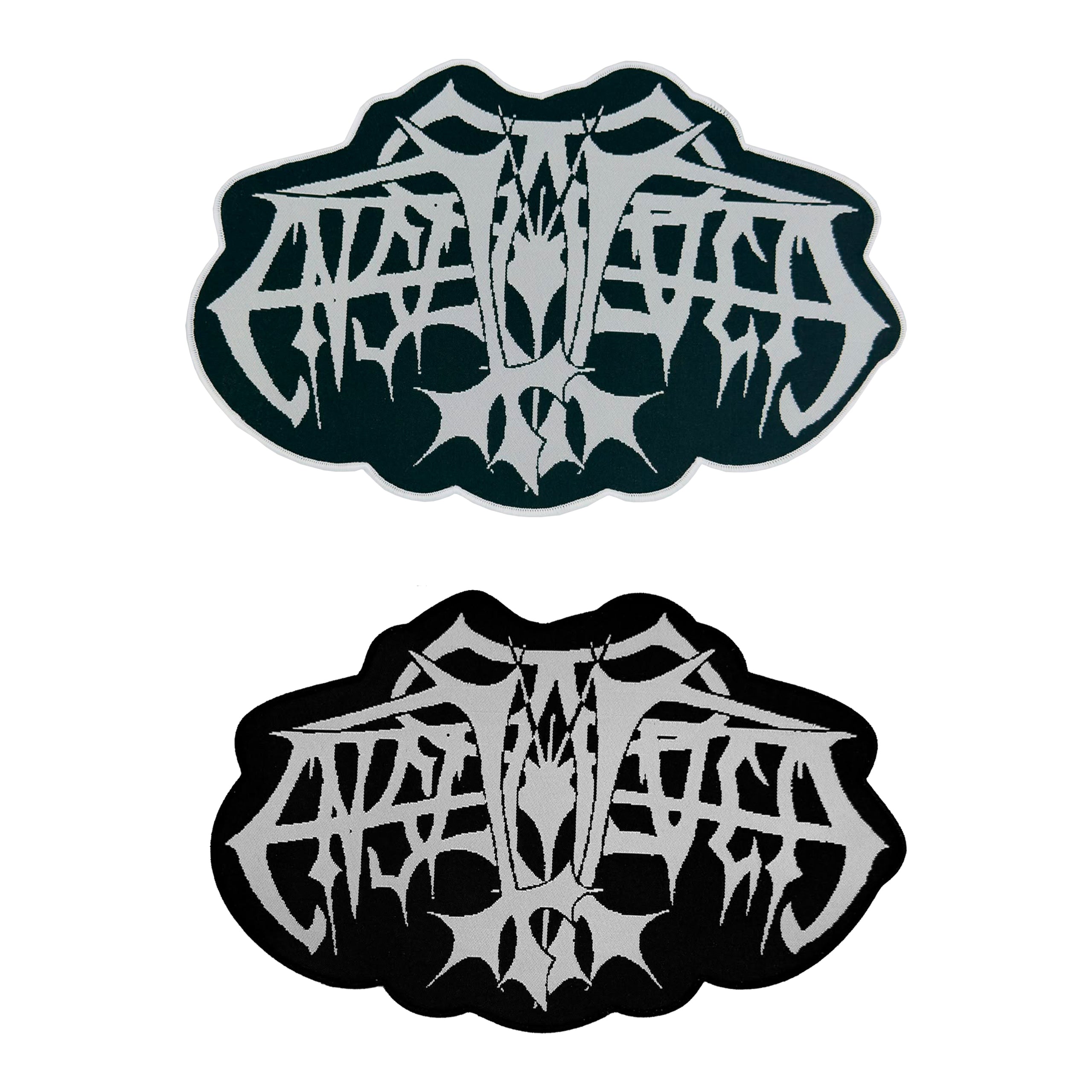 783punx-oversized-patch-enslaved-logo-cusson-bordure-noire image 1