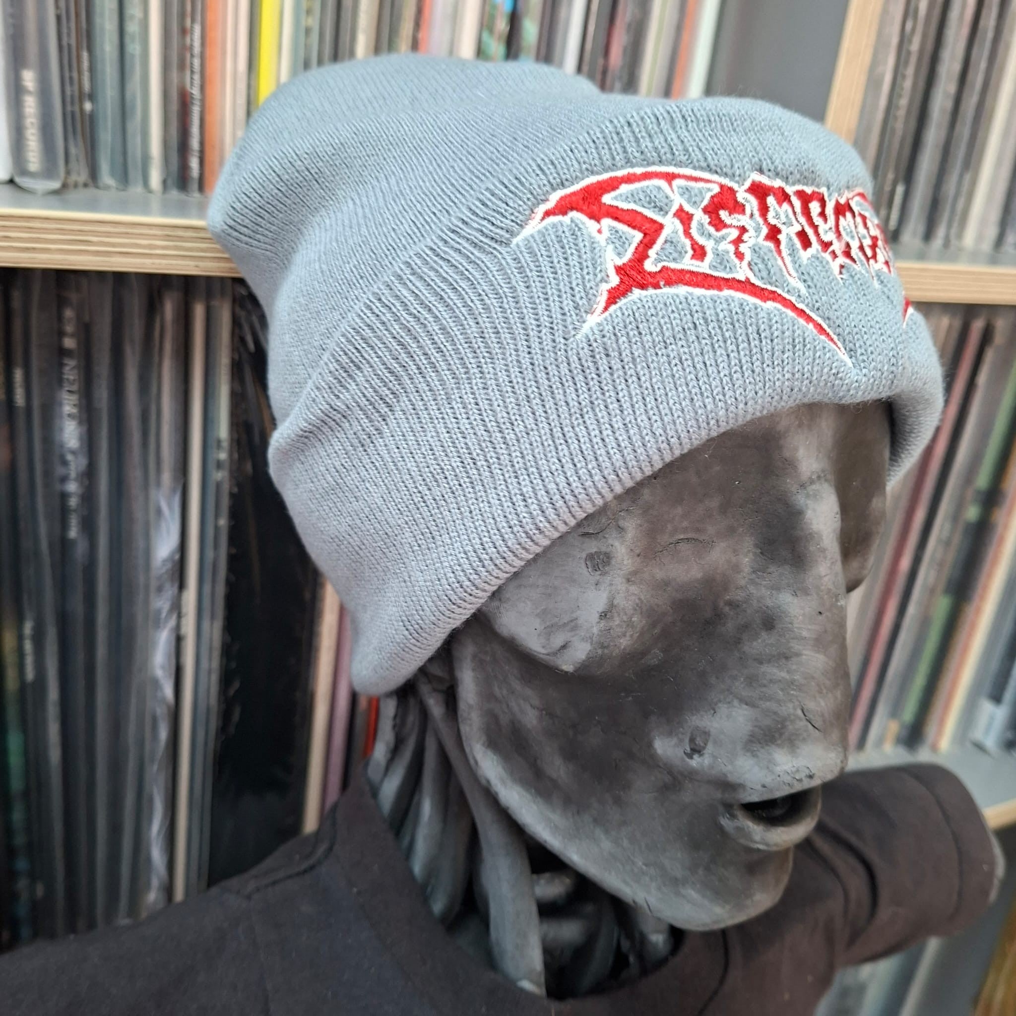 dismember-logo-bonnet-gris-brod-death-metal image 2