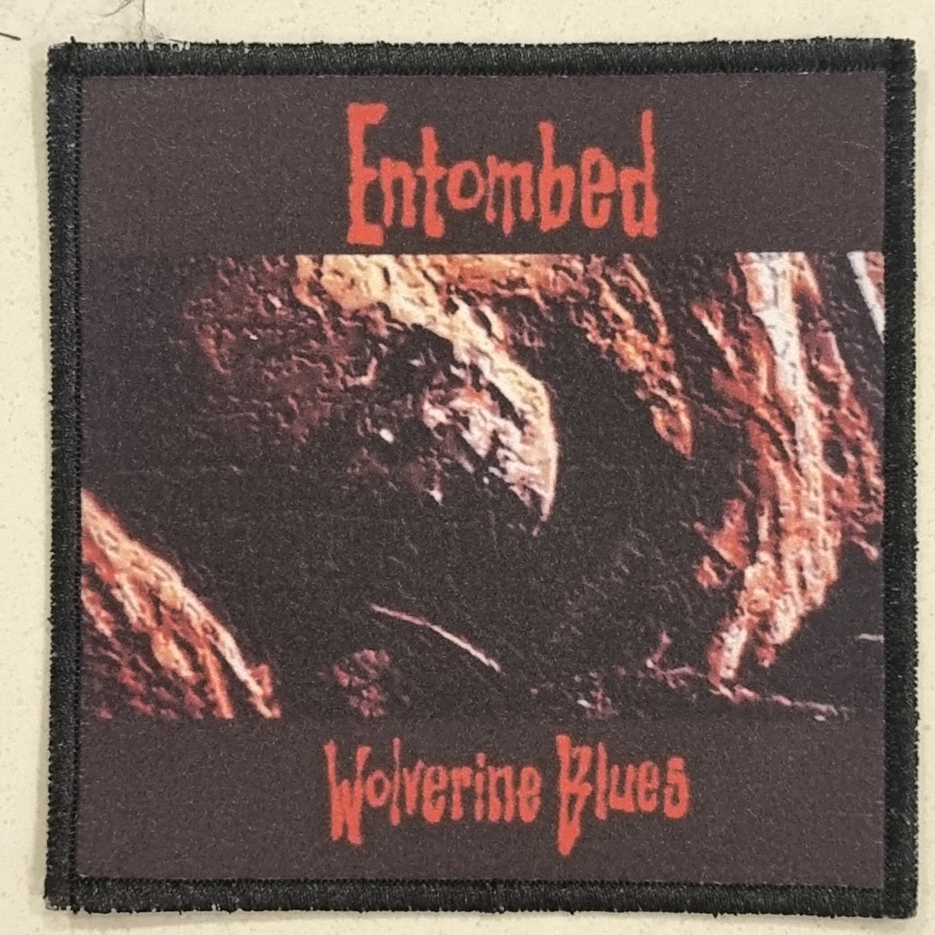 783punx-entombed-wolverine-blues-patch-e-cusson-coudre image 1