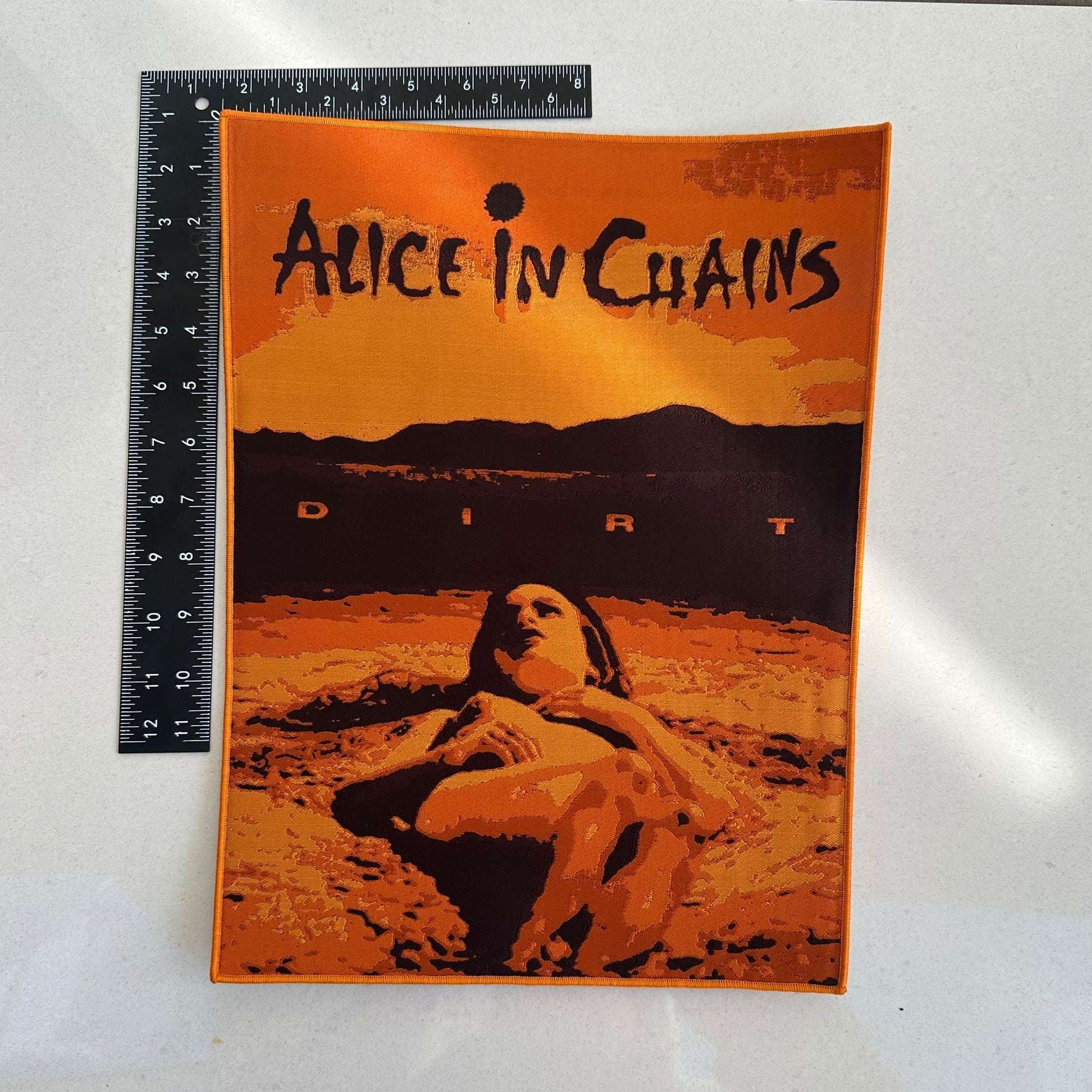 783punx-alice-in-chains-dirt-backpatch-tiss-orange-clair image 3