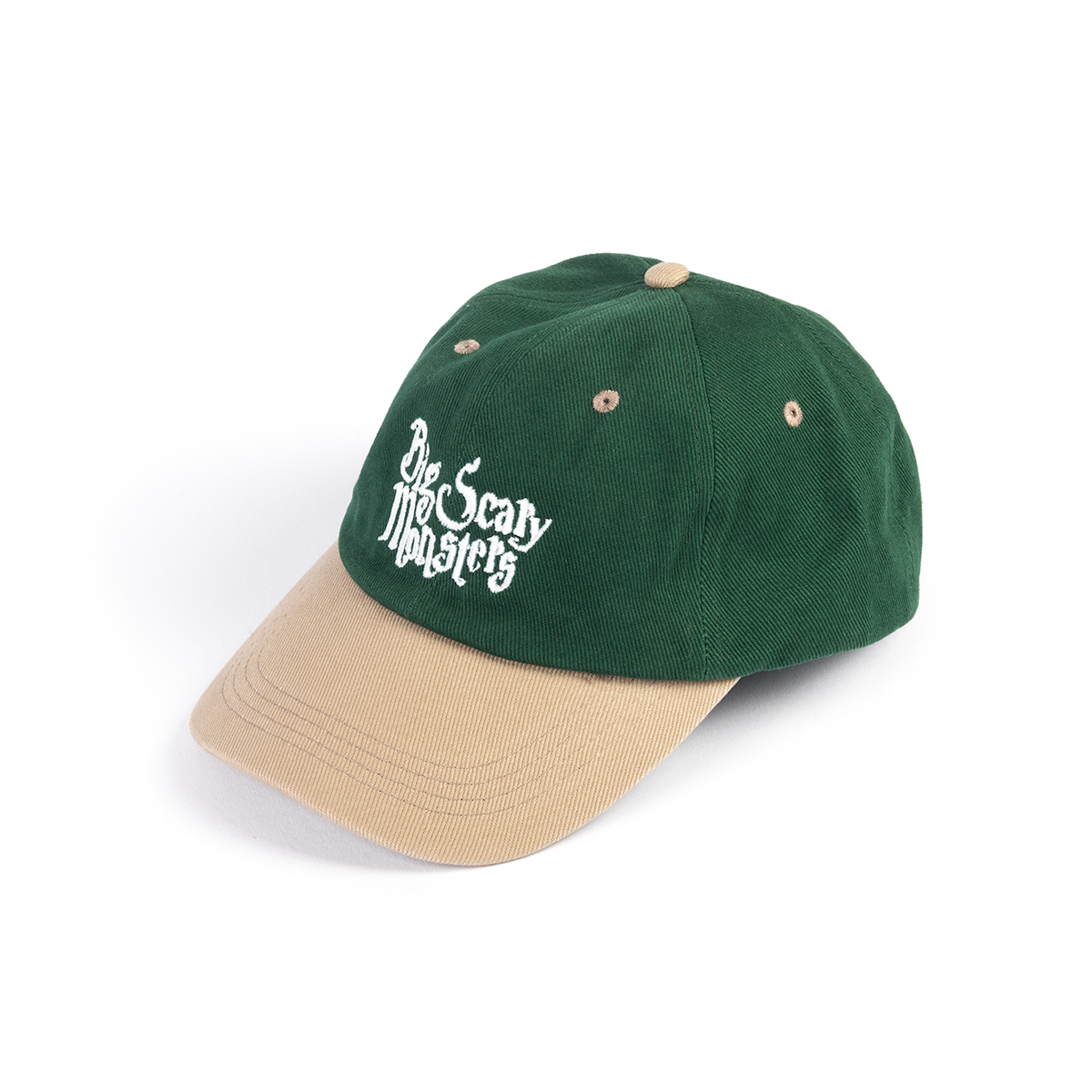 big-scary-monsters-logo-dad-cap-casquette-noir-vintage image 7
