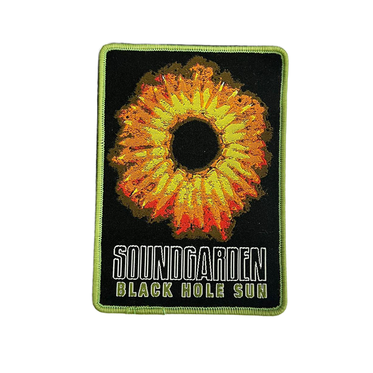 783punx-small-patch-soundgarden-black-hole-sun-cusson-bord-noir image 4