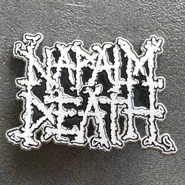 napalm-death-logo-pin-s-mail-55x40-mm image 1