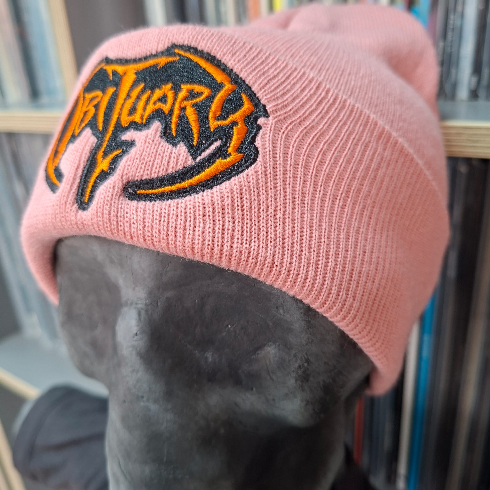 obituary-logo-bonnet-rose-logo-orange-death-metal image 2