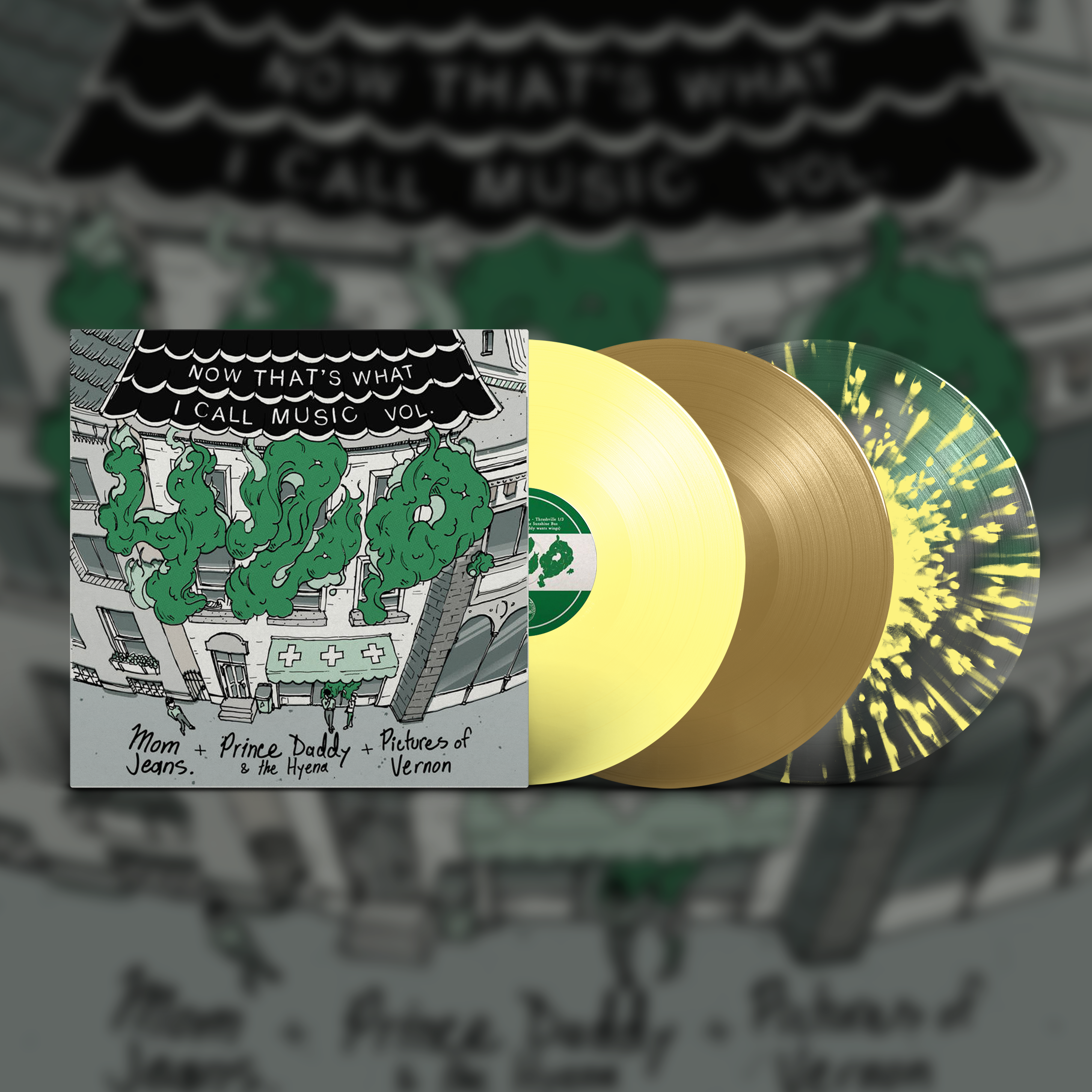 now-vol-420-vinyle-10-transparent-splatter image 2