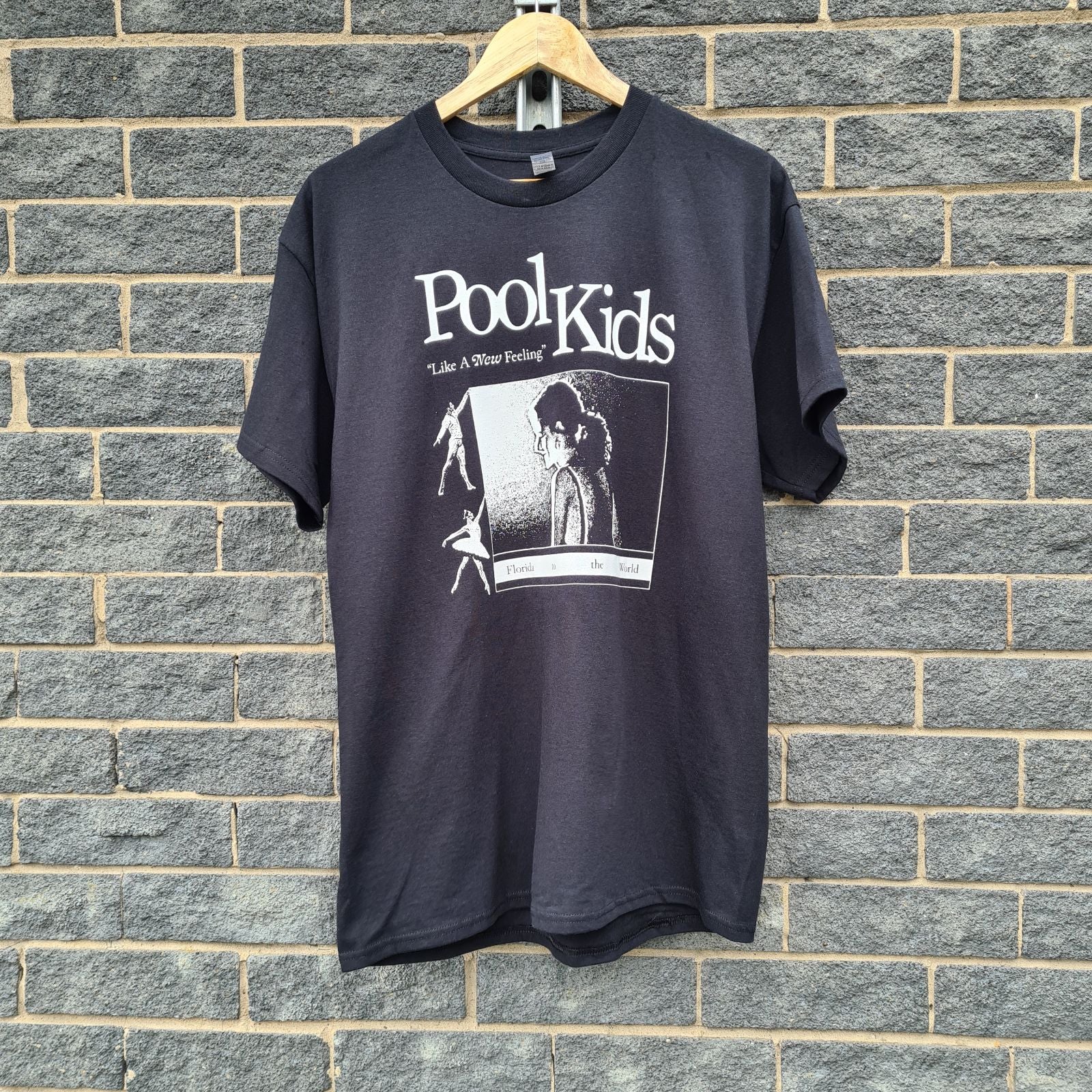 big-scary-monsters-pool-kids-tour-t-shirt-concert-noir-coton image 1