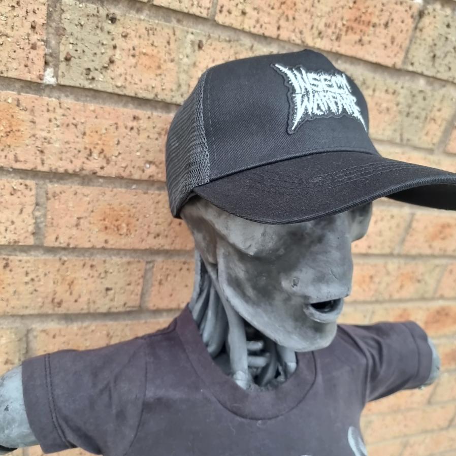 insect-warfare-logo-casquette-trucker-phosphorescente-grise image 2