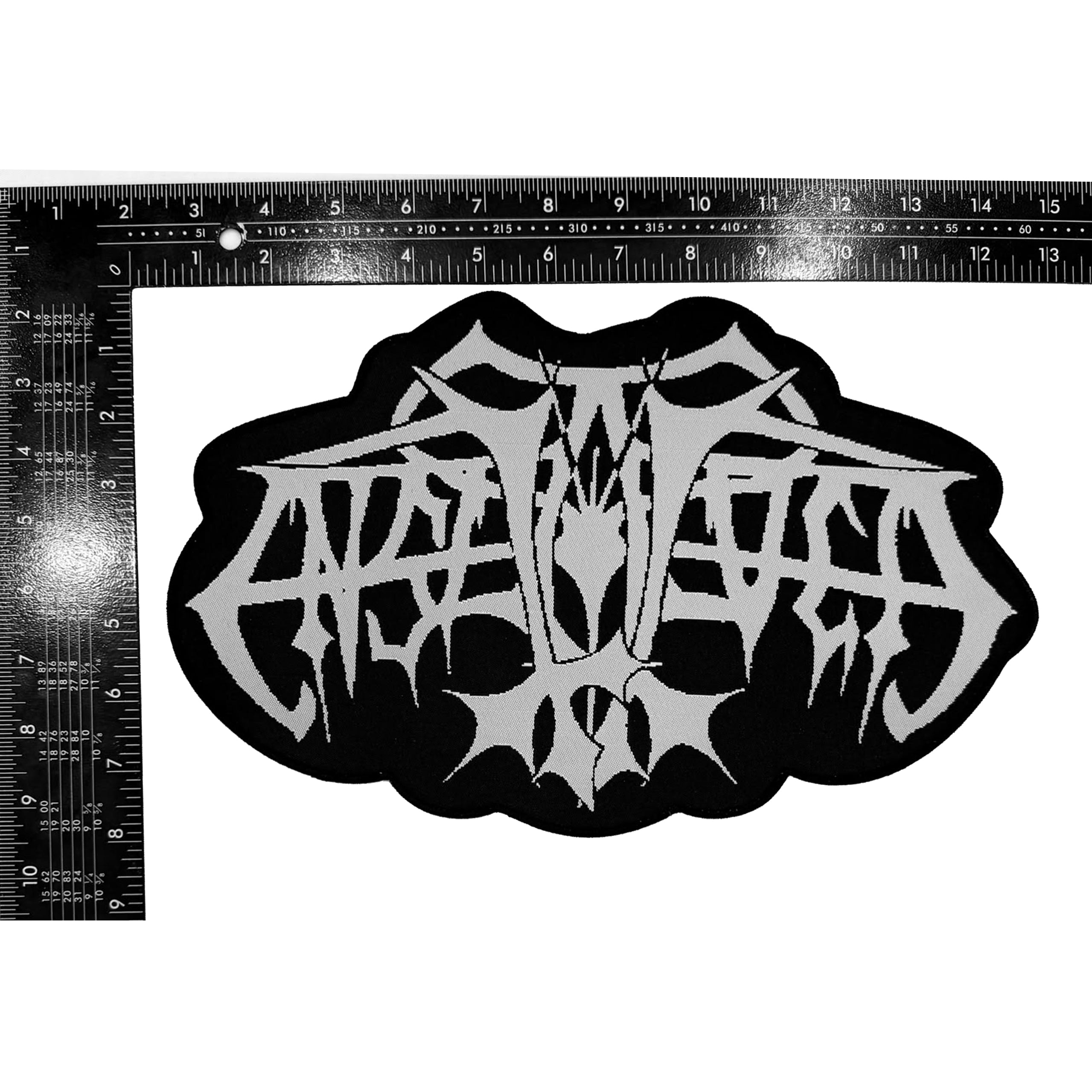 783punx-oversized-patch-enslaved-logo-cusson-bordure-noire image 3