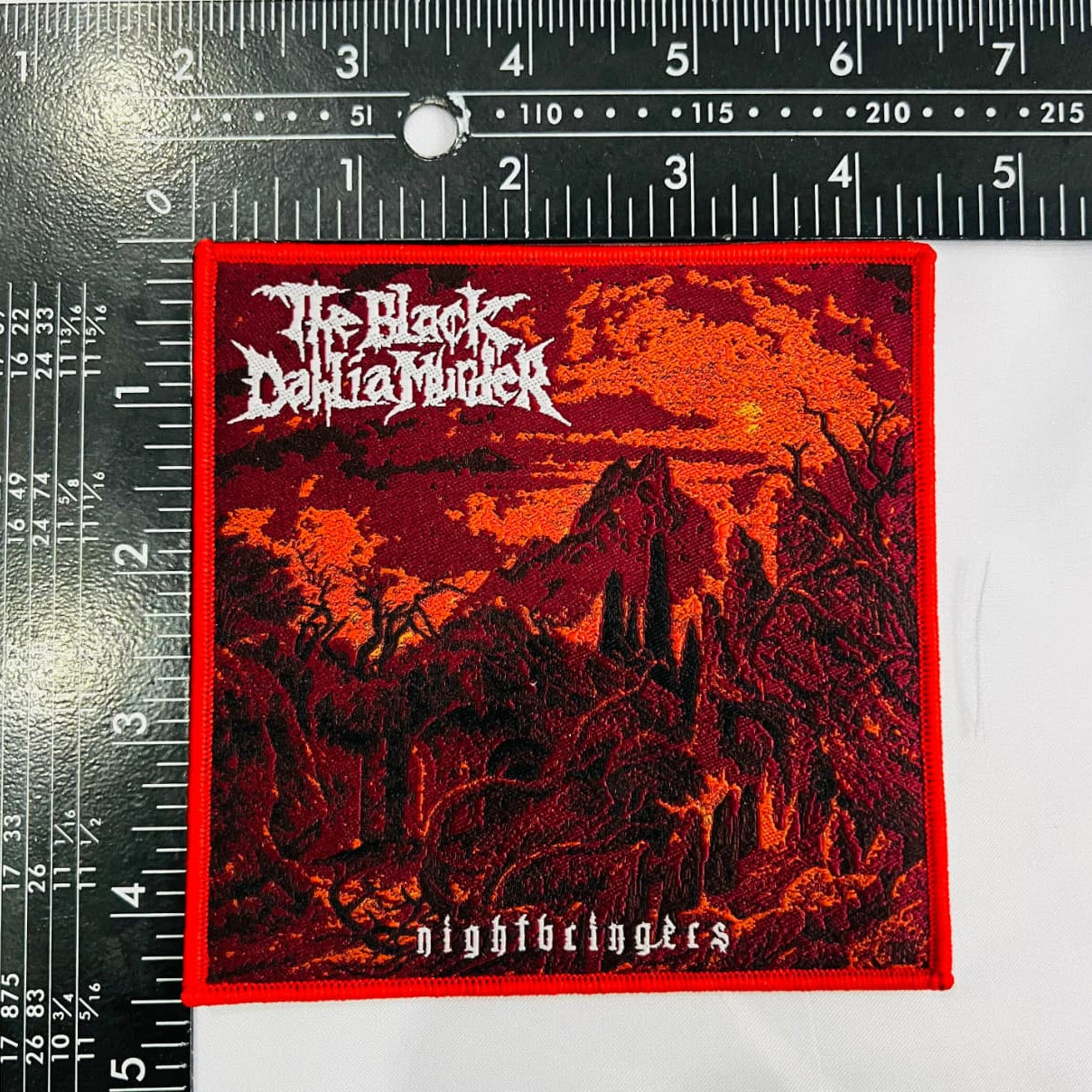 the-black-dahlia-murder-nightbringer-patch-tiss-bordure-noire image 7