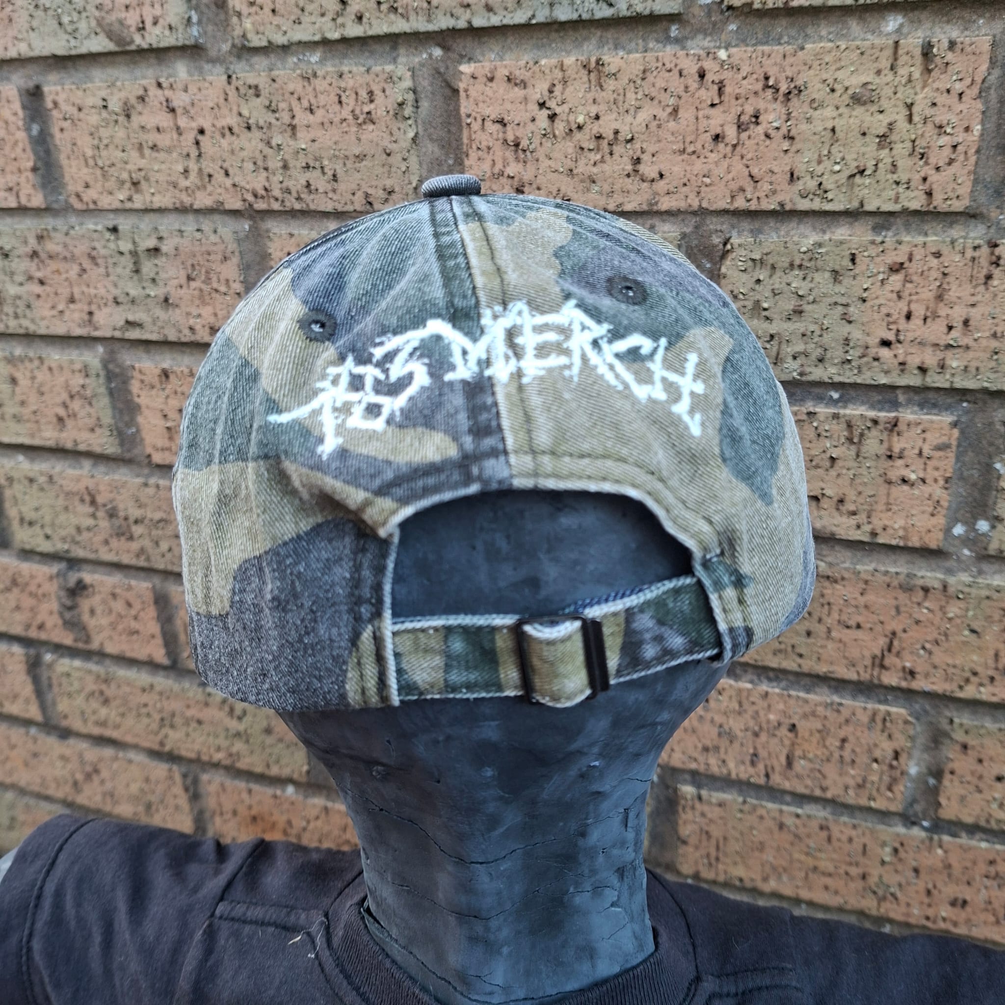 party-cannon-logo-glow-casquette-dad-cap-camo-vert image 5