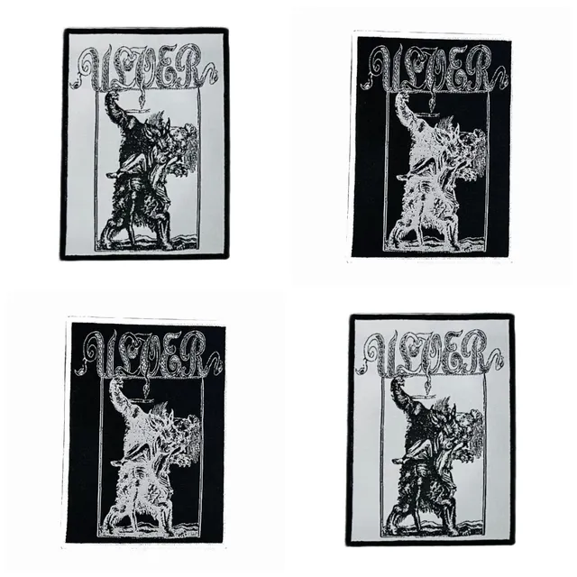 ulver-vargnatt-patch-tiss-cusson-noir image 1
